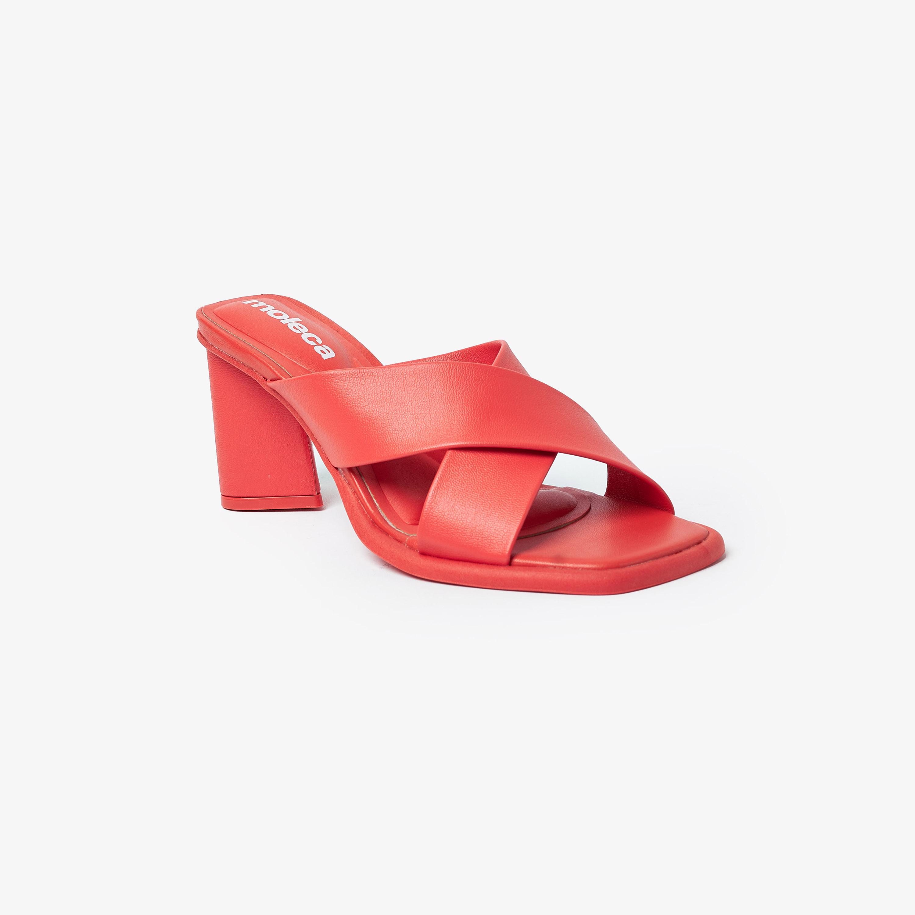 صنادل موليكا النسائية ذات الكعب العالي والمفتوح عند أصابع القدم | 5477-100-9569-women-shoes-heels-image-1