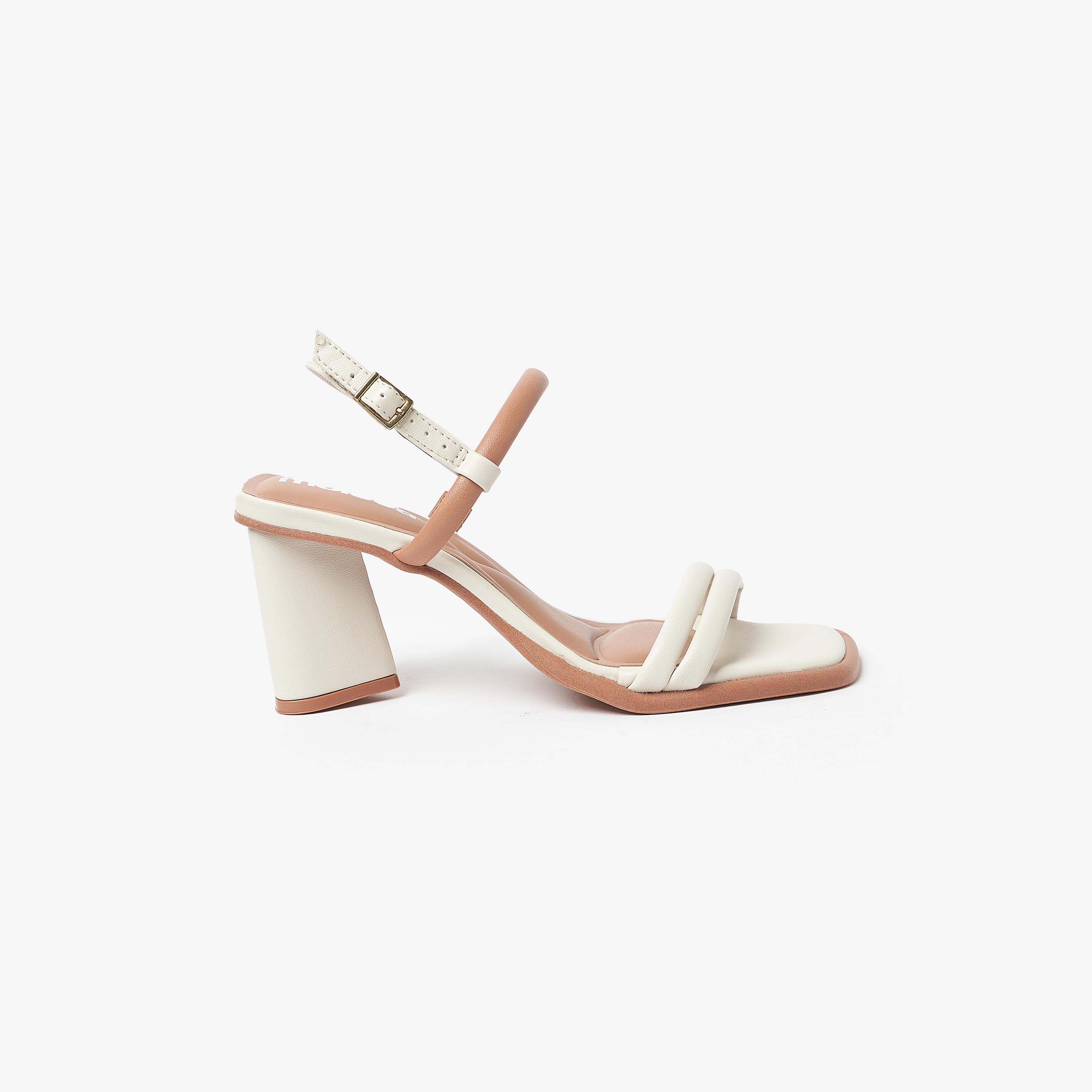 Moleca by Geoomnii Women's Block Heel Sandals with Ankle Strap | 5477-105-9592      -women-shoes-heels-image-2