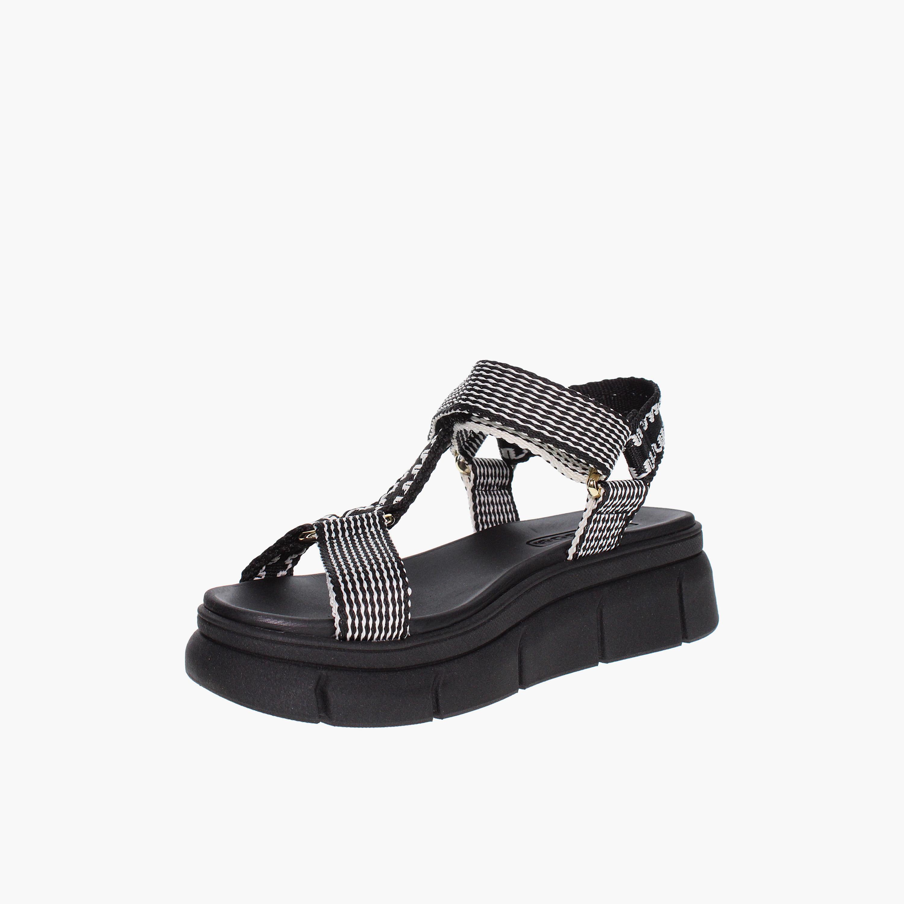 Moleca by Geoomnii Women's Hook & Loop Platform Strap Sandals | 5483-103-375-35638      -women-shoes-sandals-heeled-image-3