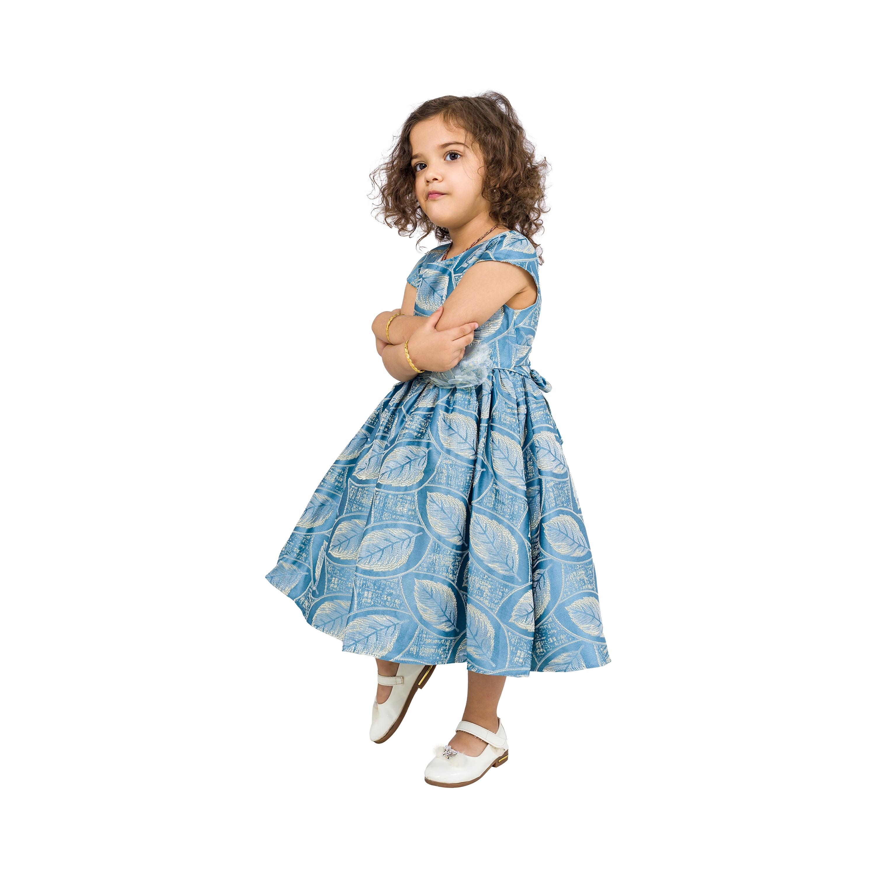 فستان حفلات بأكمام كاب مطبوع من بيبيكلو-girls-clothing-dressesandjumpsuits-image-3