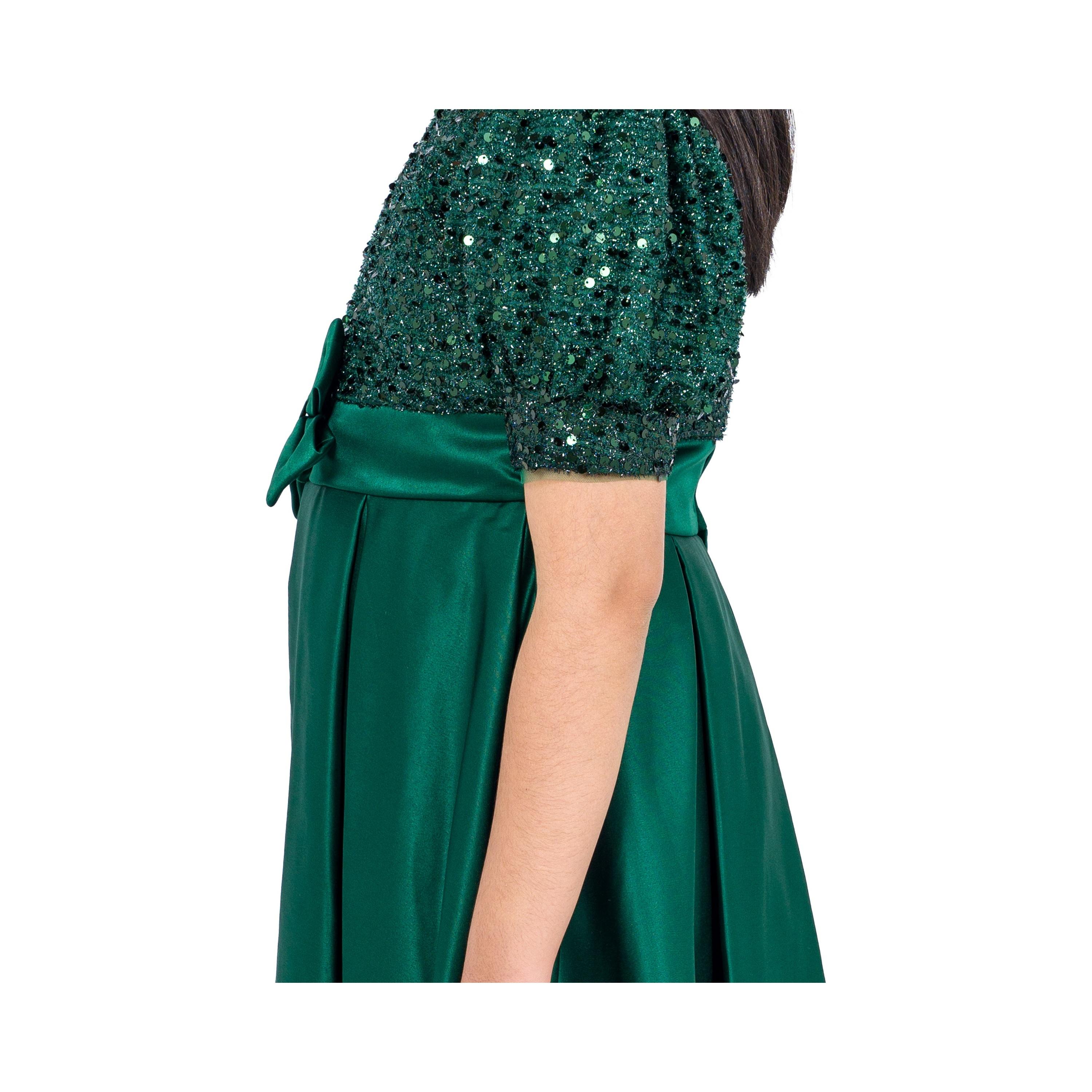 Babyqlo Embellished Short Sleeves Party Dress-girls-clothing-dressesandjumpsuits-image-5
