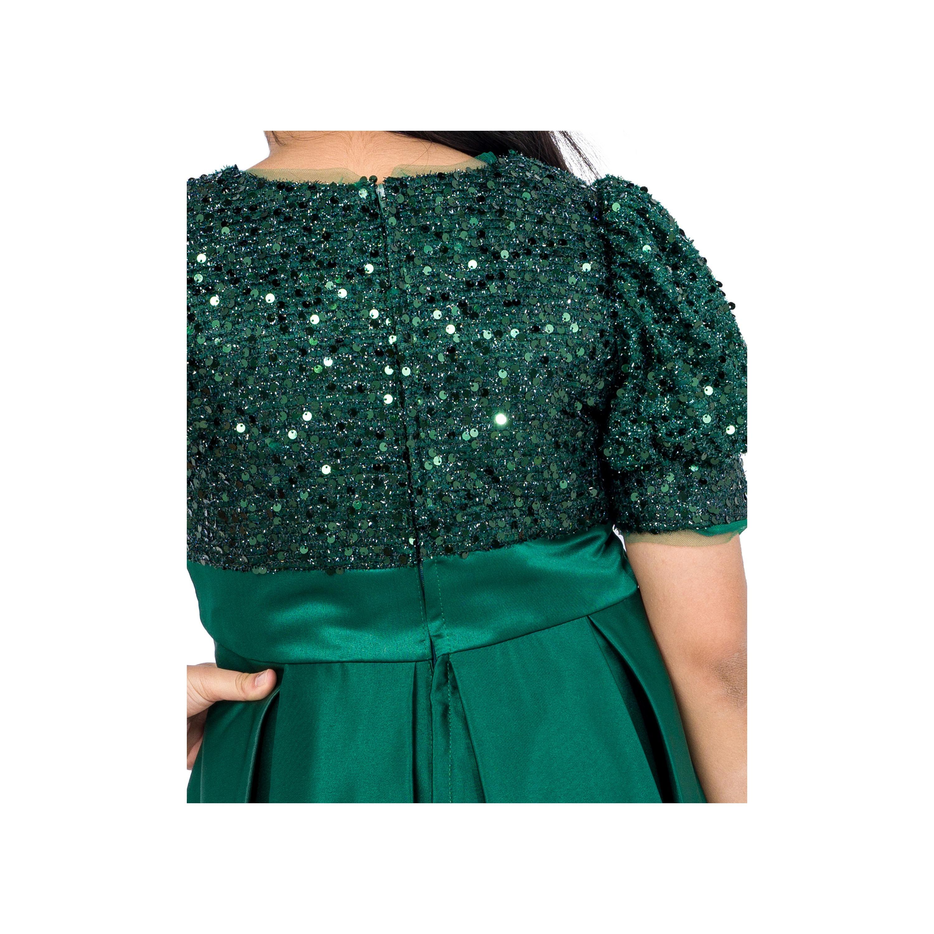 Babyqlo Embellished Short Sleeves Party Dress-girls-clothing-dressesandjumpsuits-image-6
