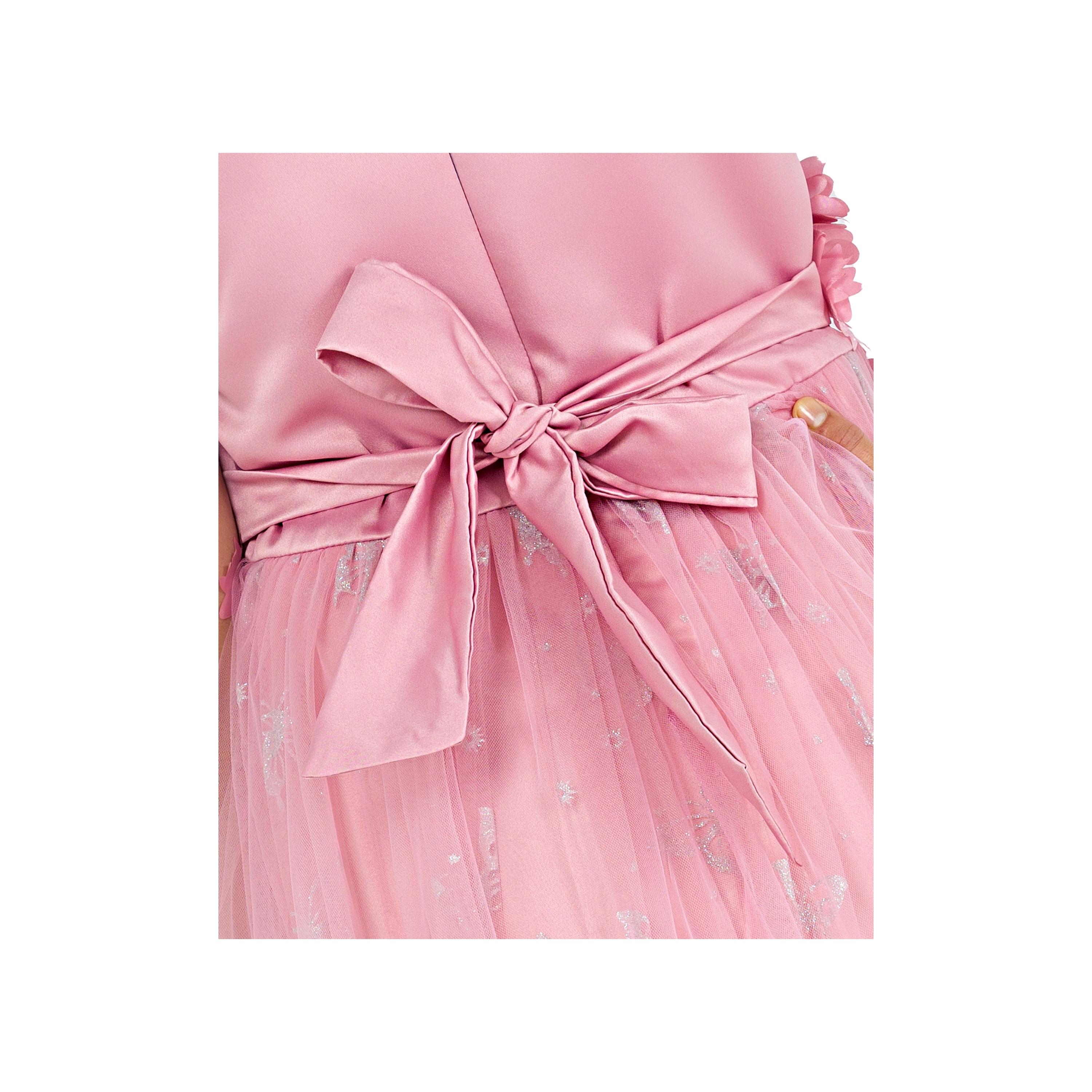 فستان حفلات بدون أكمام مطرز على شكل فراشة من بيبيكلو-girls-clothing-dressesandjumpsuits-image-6