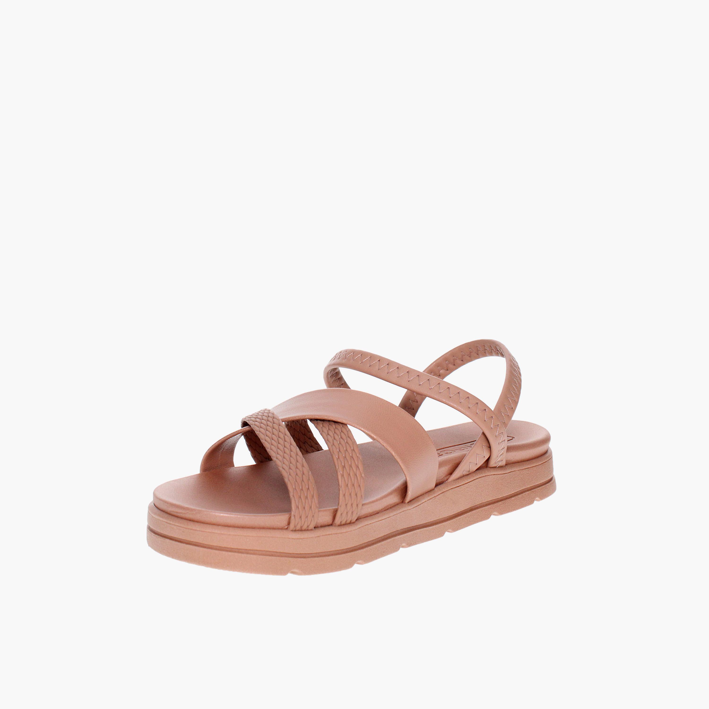 Moleca by Geoomnii Women's Elastic Flat Strap Sandals | 5490-102-26664-52531        -women-shoes-sandals-flats-image-3
