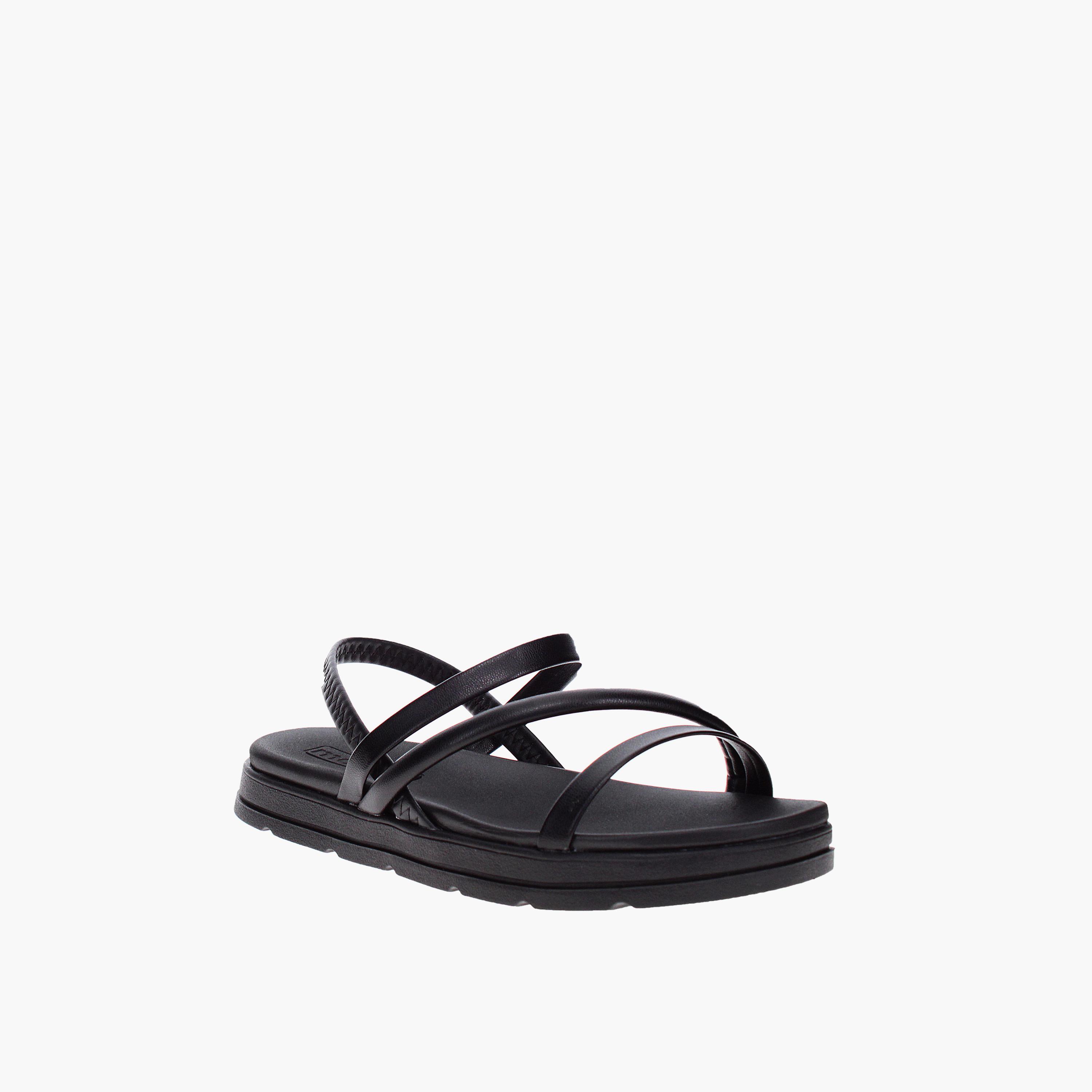 MOLECA by Geoomnii Women's Slip-On Rane Strap Sandals          -women-shoes-sandals-flats-image-1