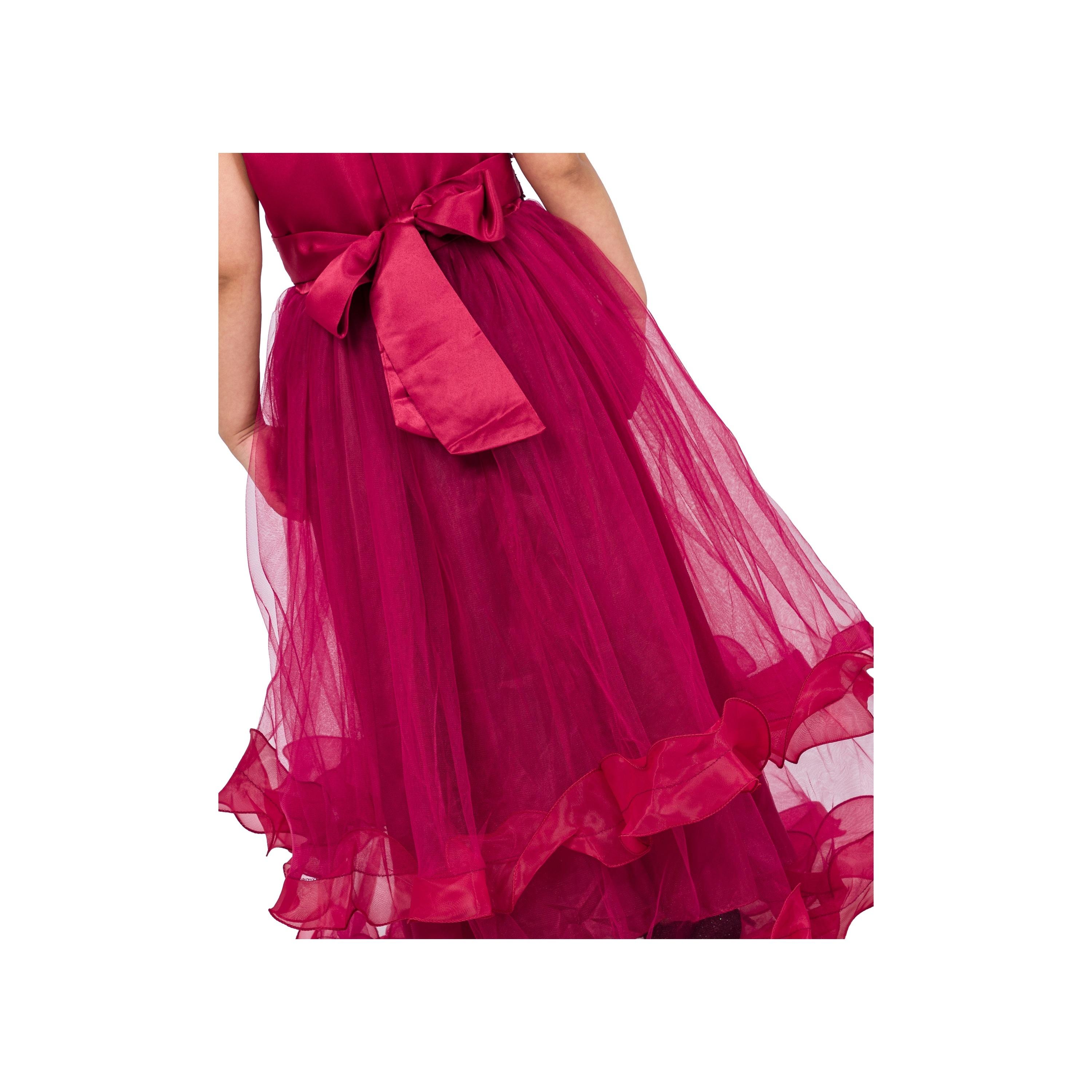 Babyqlo Embroidered Sleeveless Party Dress-girls-clothing-dressesandjumpsuits-image-6