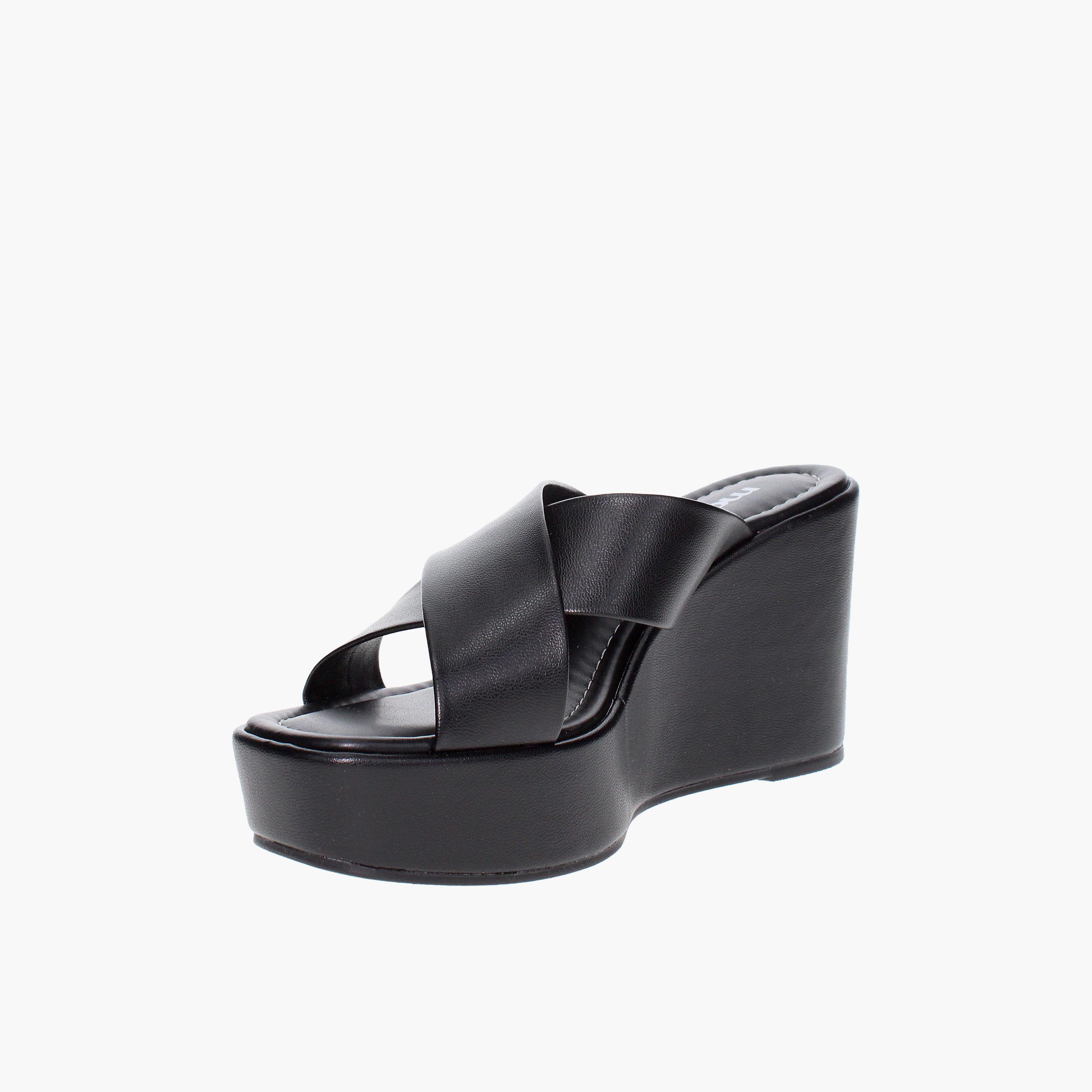 Moleca by Geoomnii Women's Slip-On Wedges | 5492-100-9569-15745          -women-shoes-sandals-heeled-image-3