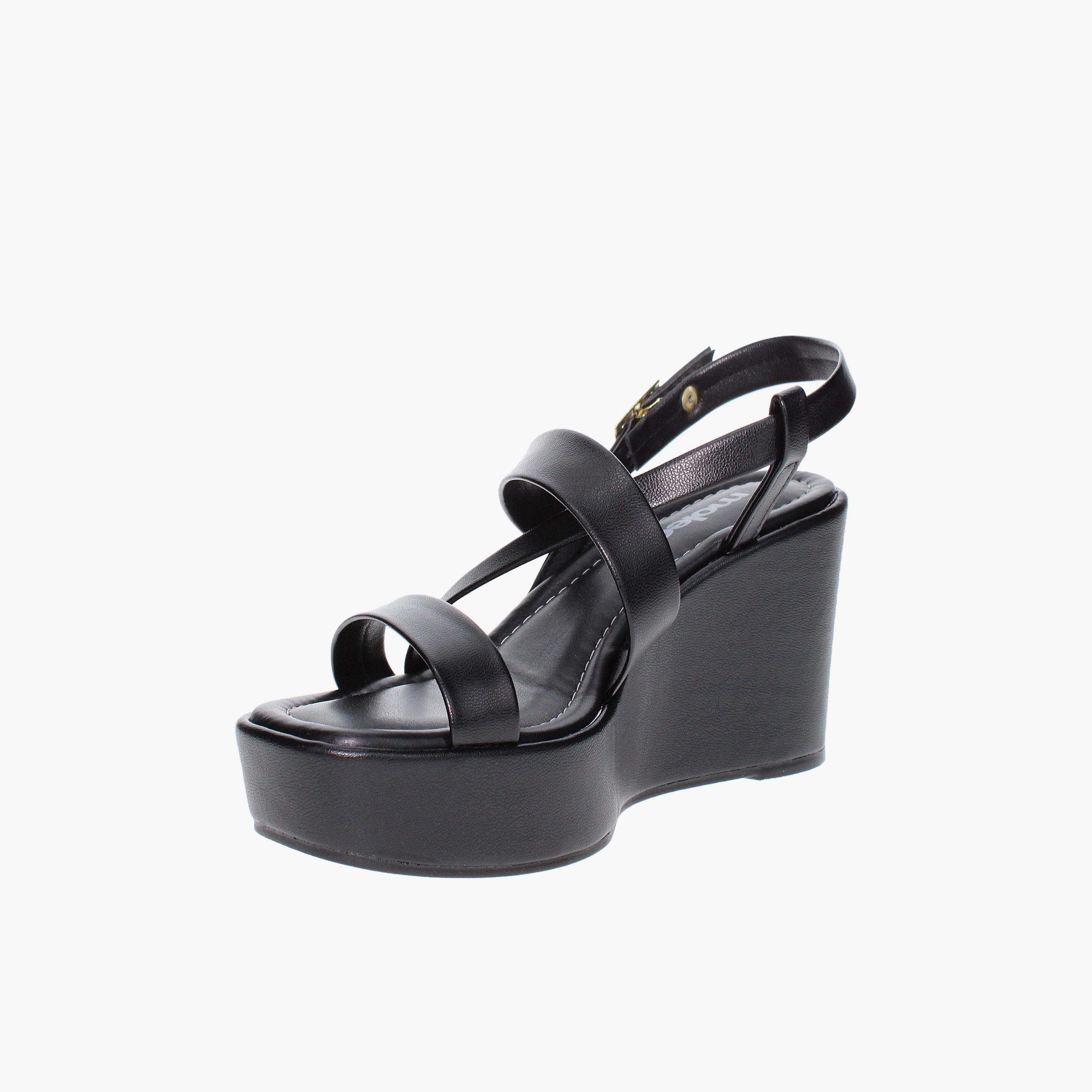 موليكا - حذاء نسائي بكعب عالي ومشبك | 5492-101-9569-15745-women-shoes-sandals-heeled-image-3
