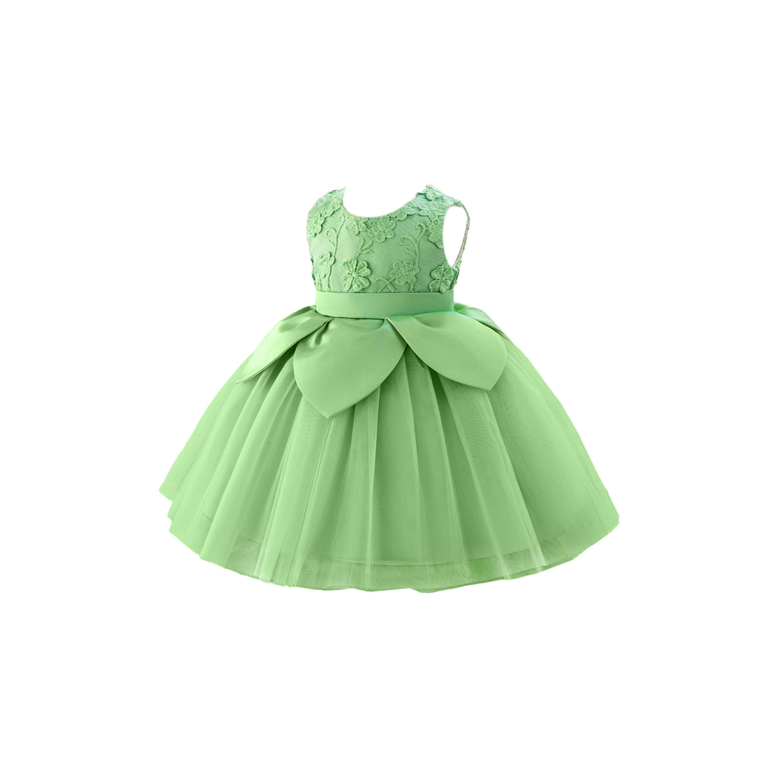 Babyqlo Embroidered Sleeveless Tulle Party Dress-girls-clothing-dressesandjumpsuits-image-3