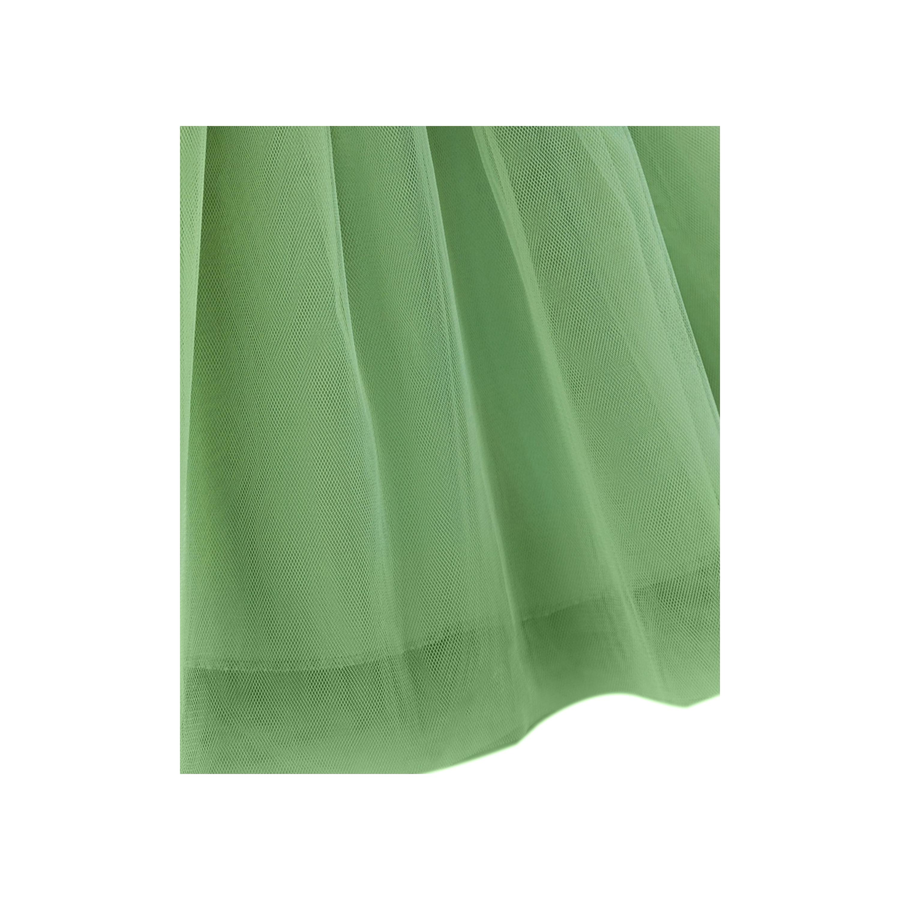 Babyqlo Embroidered Sleeveless Tulle Party Dress-girls-clothing-dressesandjumpsuits-image-7