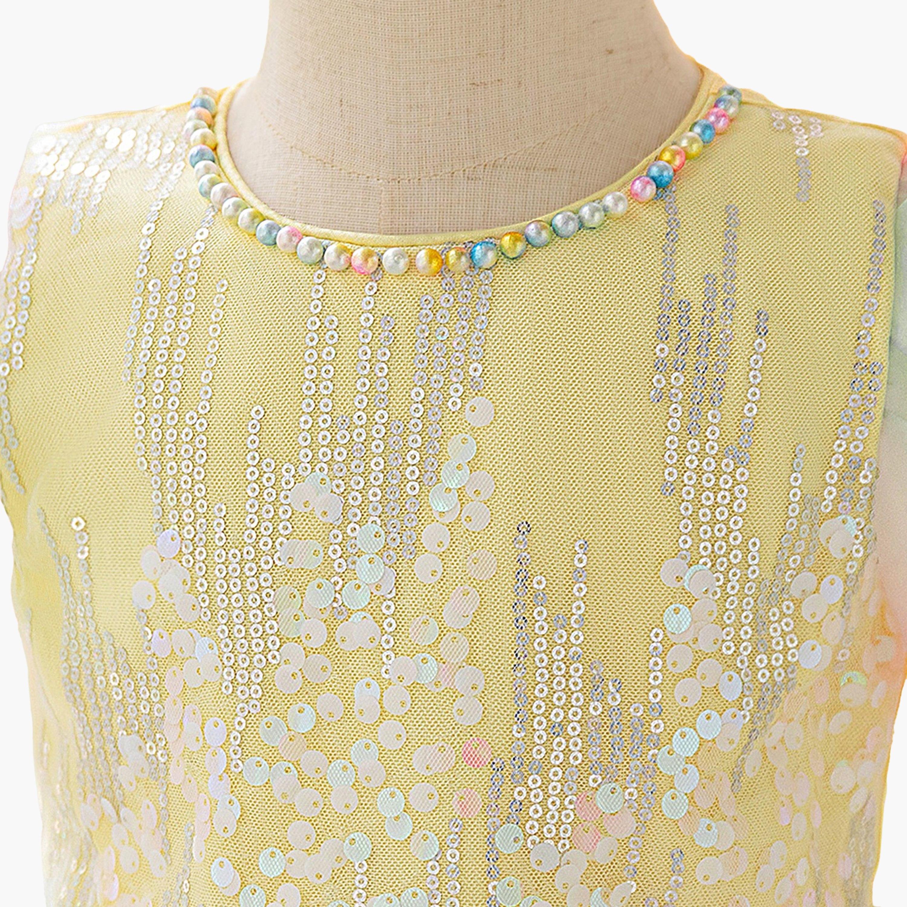فستان حفلات بناتي من التول بطبقات ألوان قوس قزح من بيبي كلو-girls-clothing-dressesandjumpsuits-image-5
