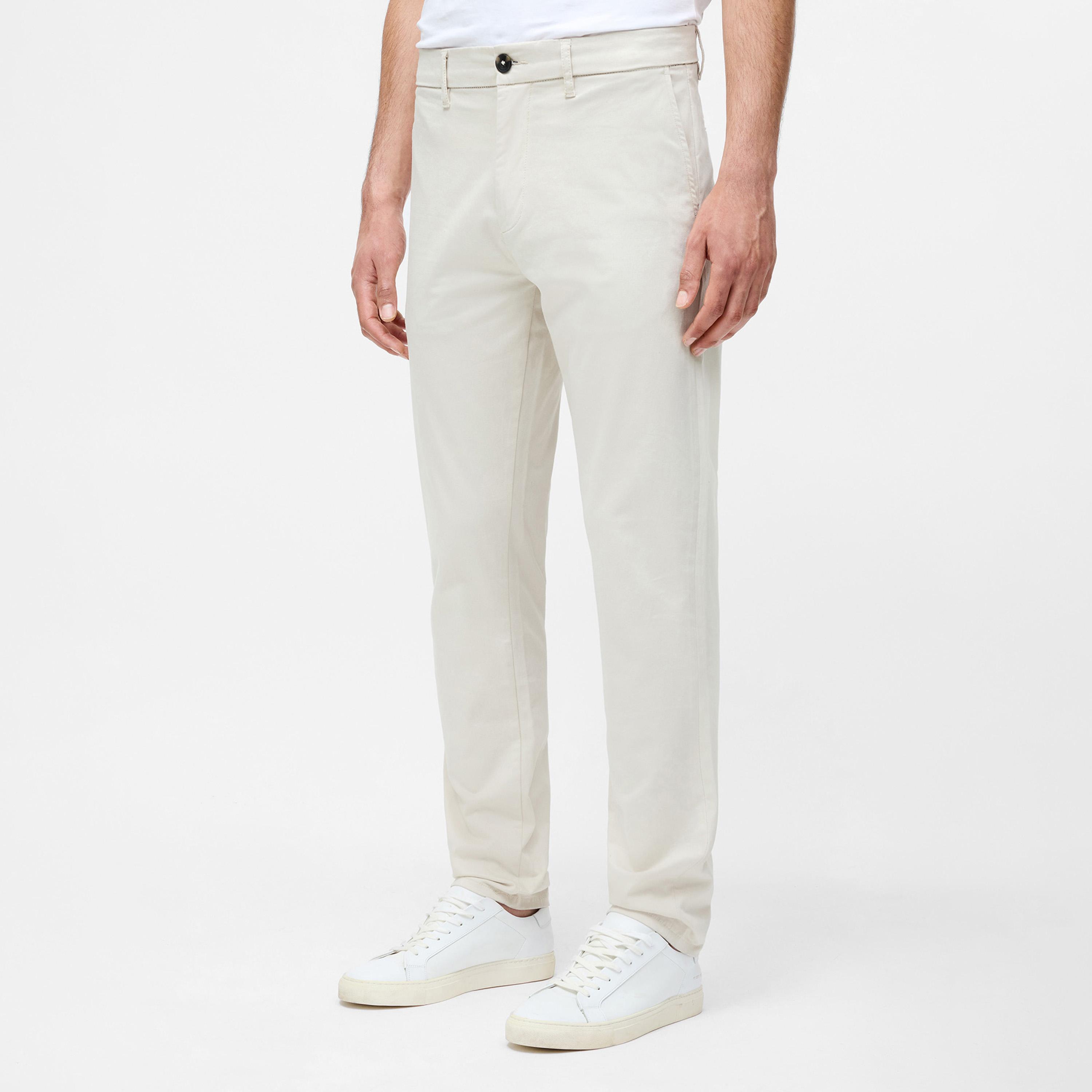 French Connection Regular Fit Mid-Rise Button with Zip Fly Men's Chinos-men-clothing-bottoms-trousersandchinos-chinos-image-4