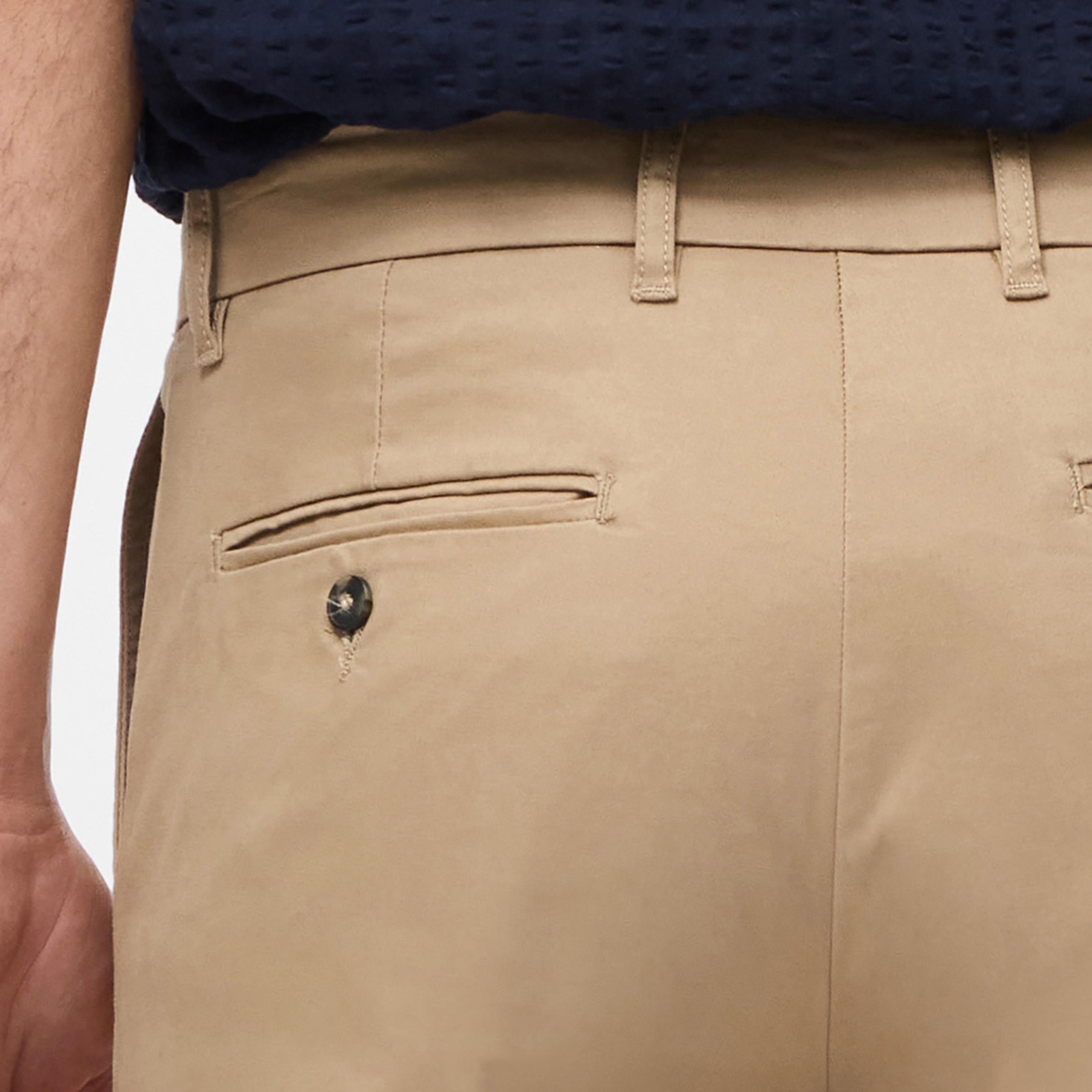بنطلون تشينو رجالي قصة عادية وخصر متوسط وسحاب من فرينش كونكشن-men-clothing-bottoms-trousersandchinos-chinos-image-3