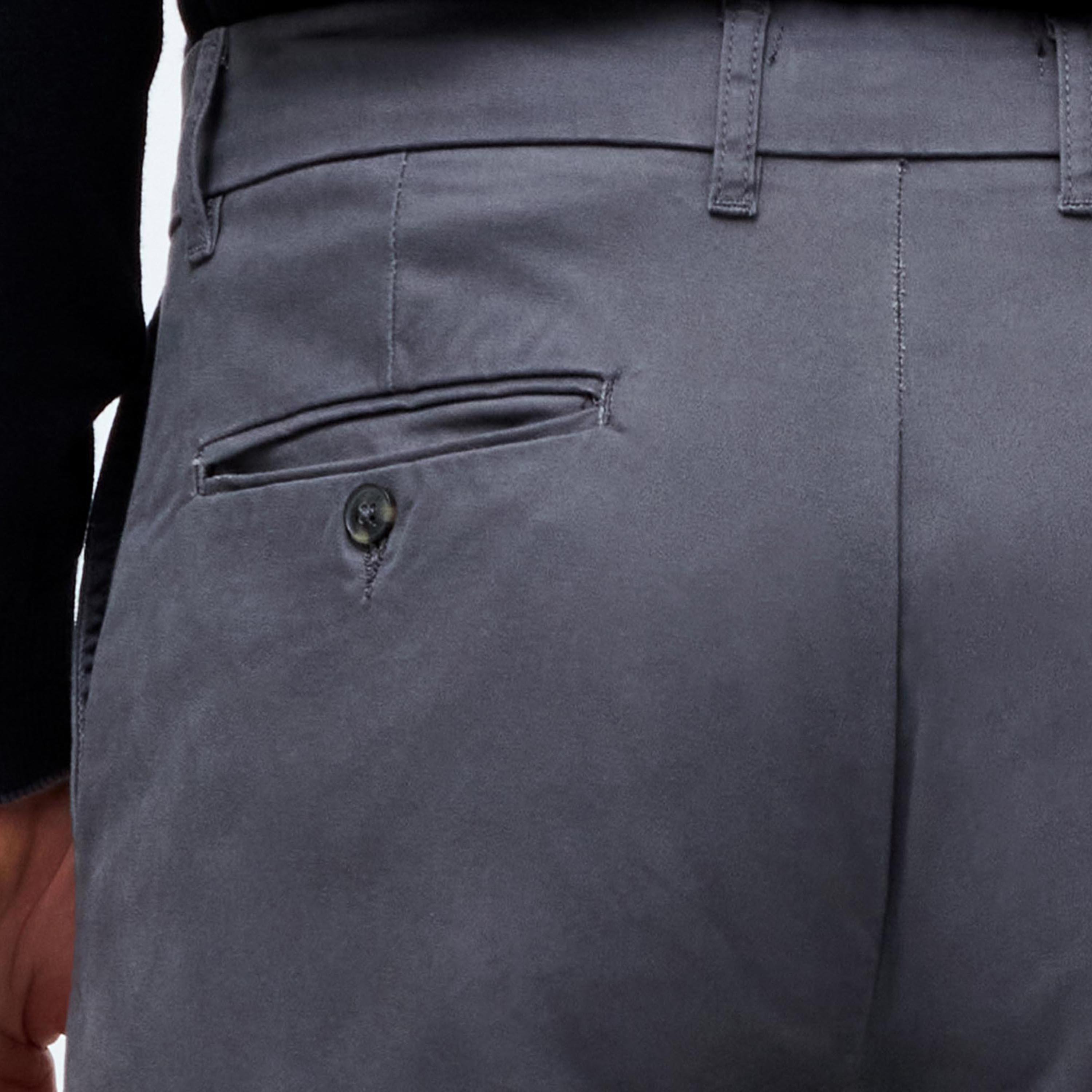French Connection Regular Fit Mid-Rise Button with Zip Fly Men's Chinos-men-clothing-bottoms-trousersandchinos-chinos-image-3