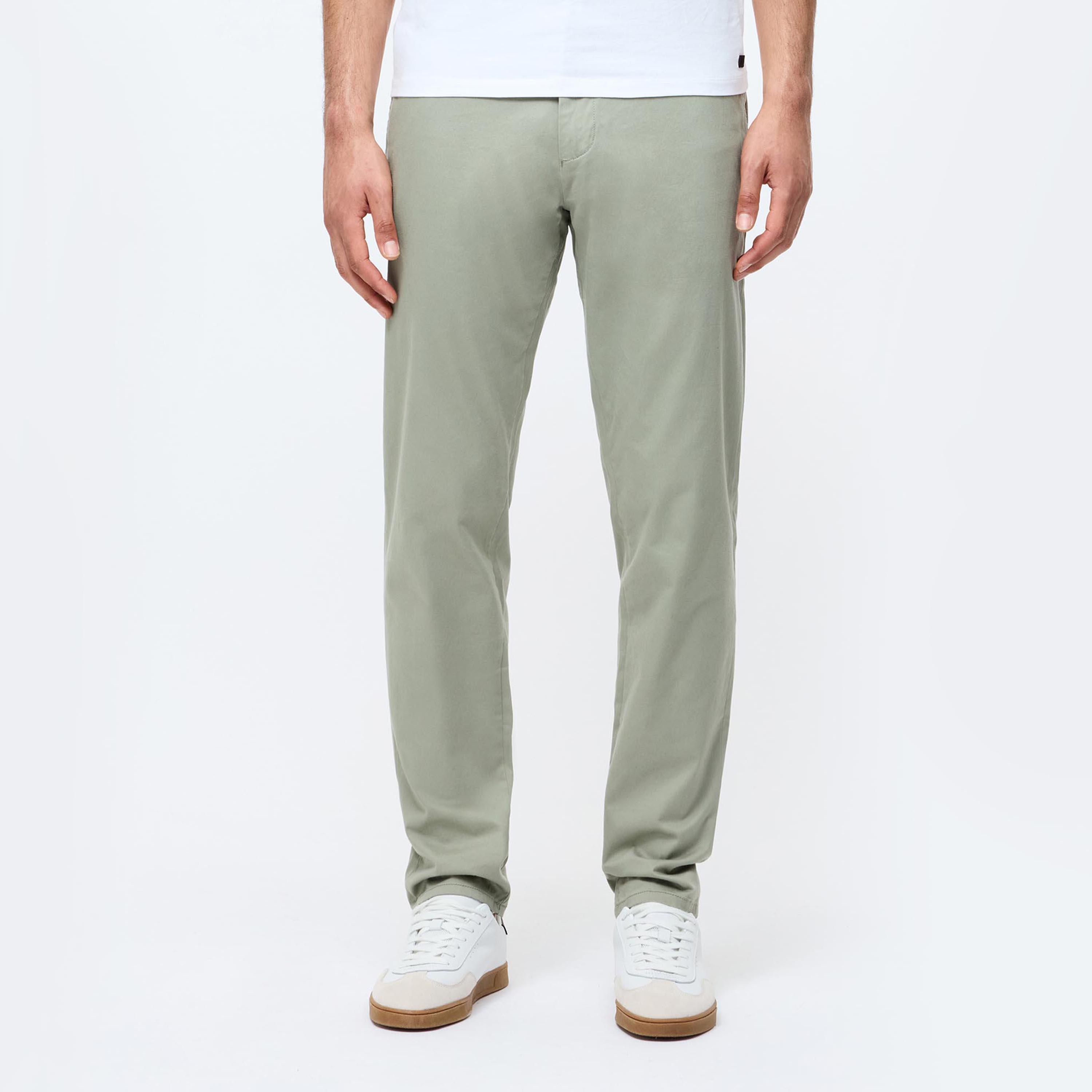 French Connection Regular Fit Mid-Rise Button with Zip Fly Men's Chinos-men-clothing-bottoms-trousersandchinos-chinos-image-1
