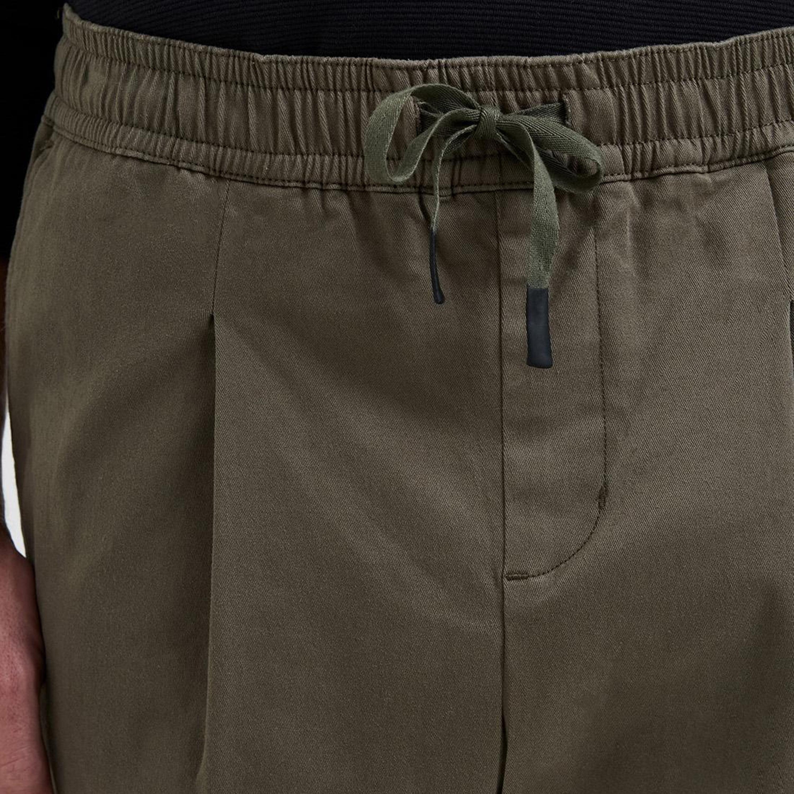 French Connection Straight Fit Mid-Rise Drawstring Waist Men's Trousers-men-clothing-trousersandchinos-trousers-image-3