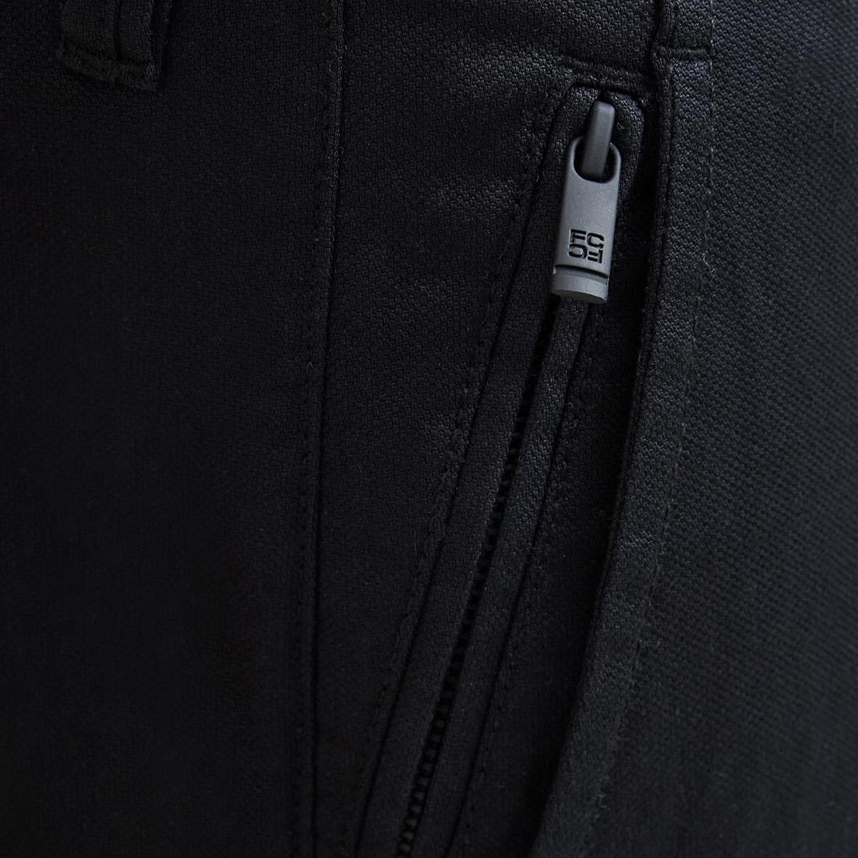French Connection Tapered Fit Mid-Rise Zip Fly Men's Trousers-men-clothing-trousersandchinos-trousers-image-3