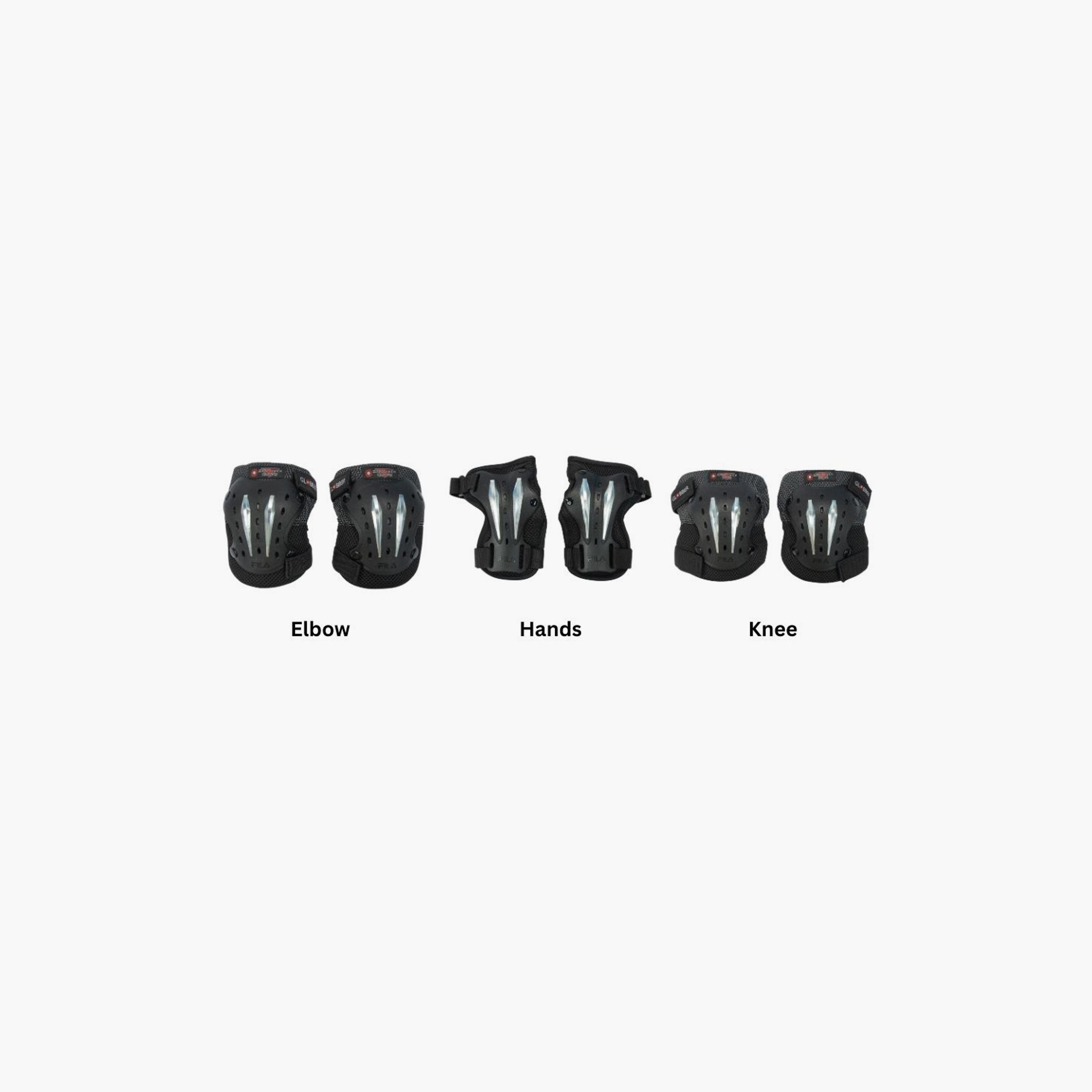 مجموعة معدات الحماية الواقية فيلا لحماية المعصم والركبة والكوع من جلوبر-toys-outdoor-bikesandrideons-bikesafetyaccessories-image-5