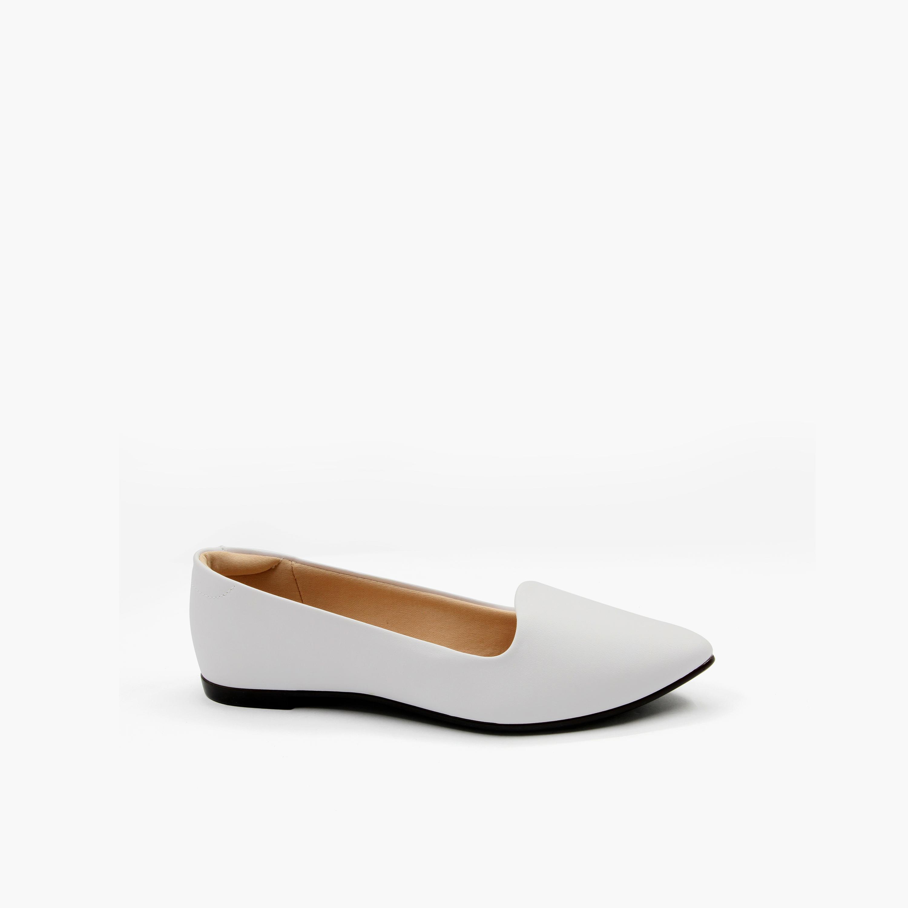Moleca Women's Slip-On Jaemaees Pointed Toe Flat Ballerinas | 5635-816-7800-16072-women-shoes-ballerinas-image-3