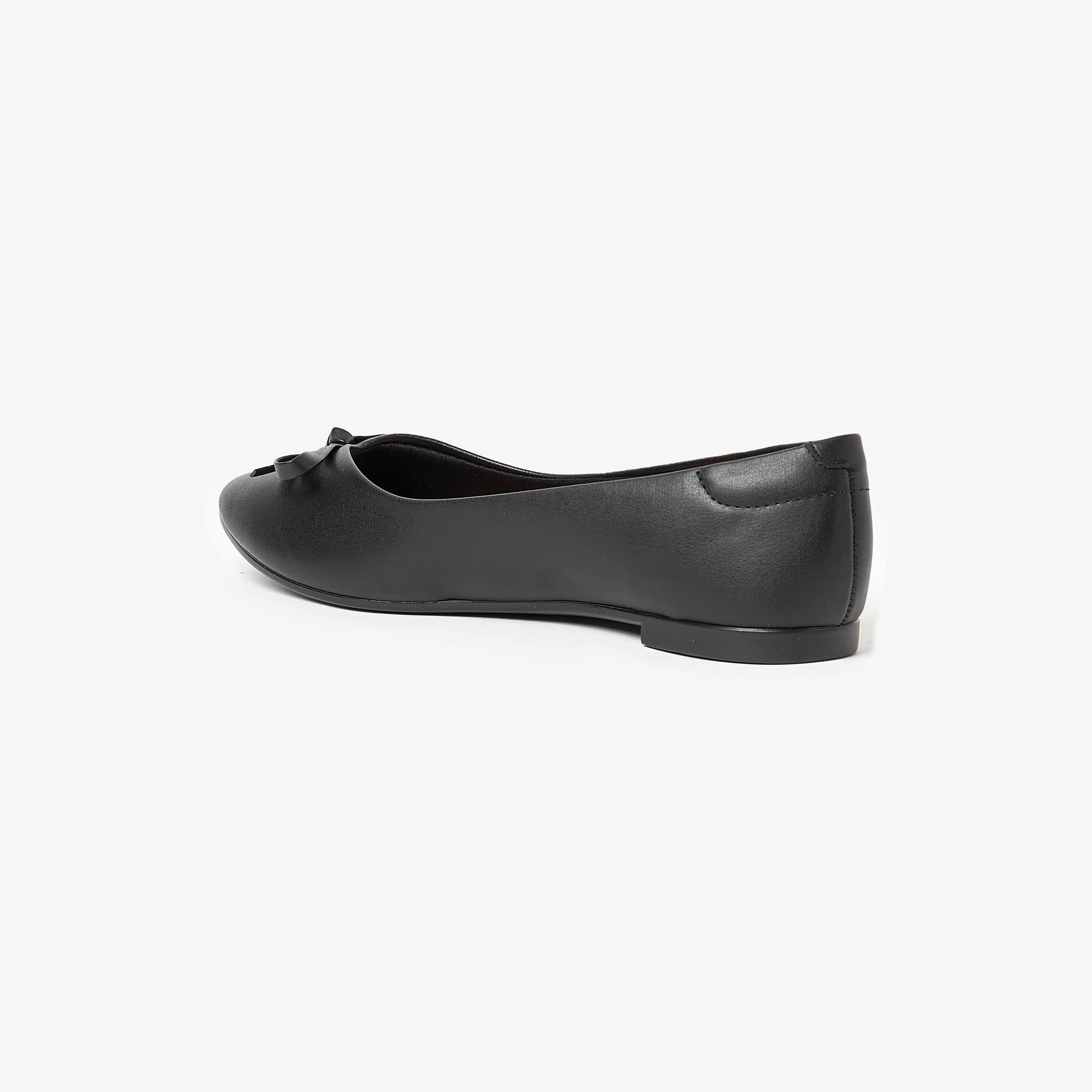 حذاء باليرينا من موليكا للنساء بمقدمة مدببة مع مزينة من فيونكة | 5635-838-7800-women-shoes-ballerinas-image-3