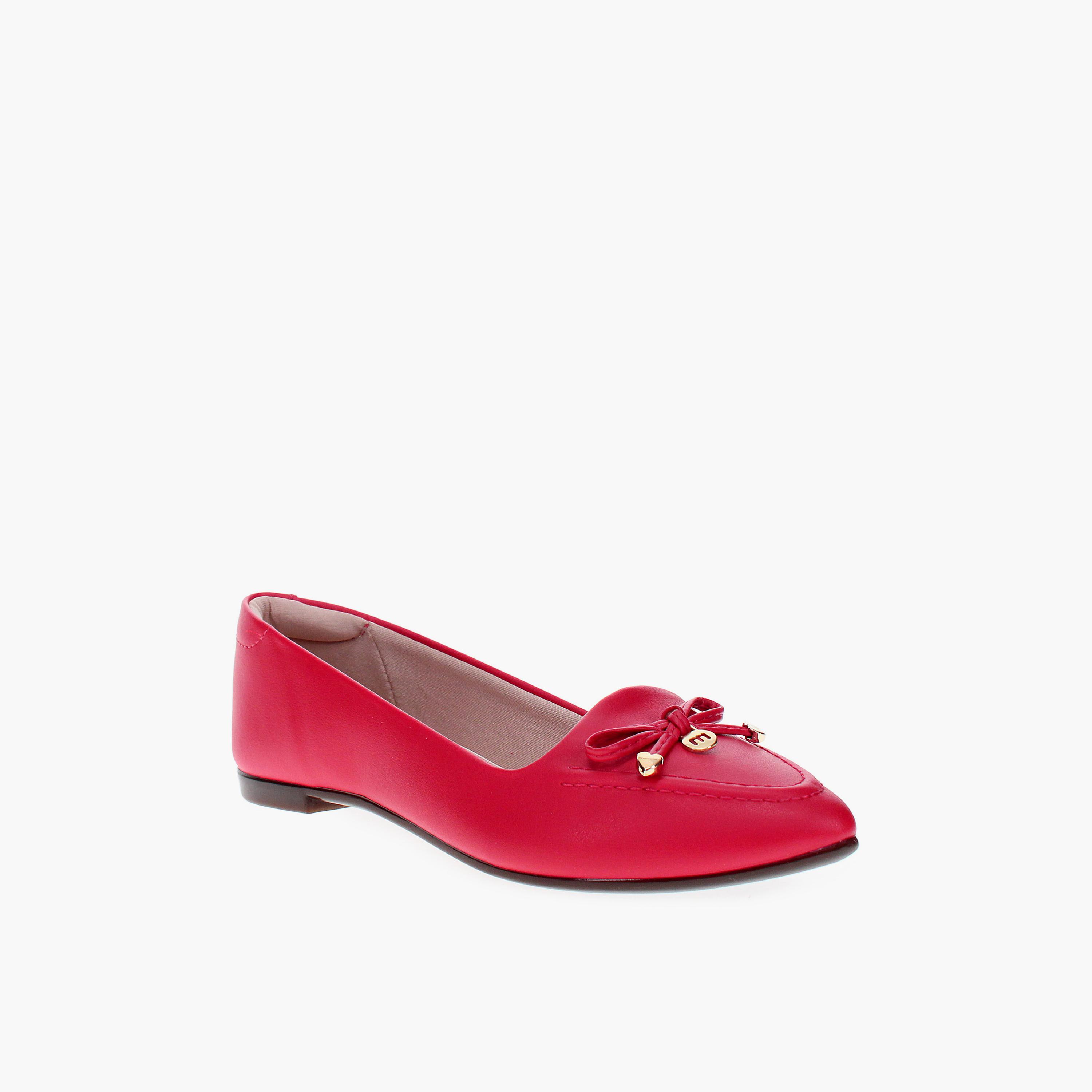 Moleca by Geoomnii Women's Slip-On Flat Pointed Toe Ballerinas | 5635-863-7800-86347       -women-shoes-ballerinas-image-1