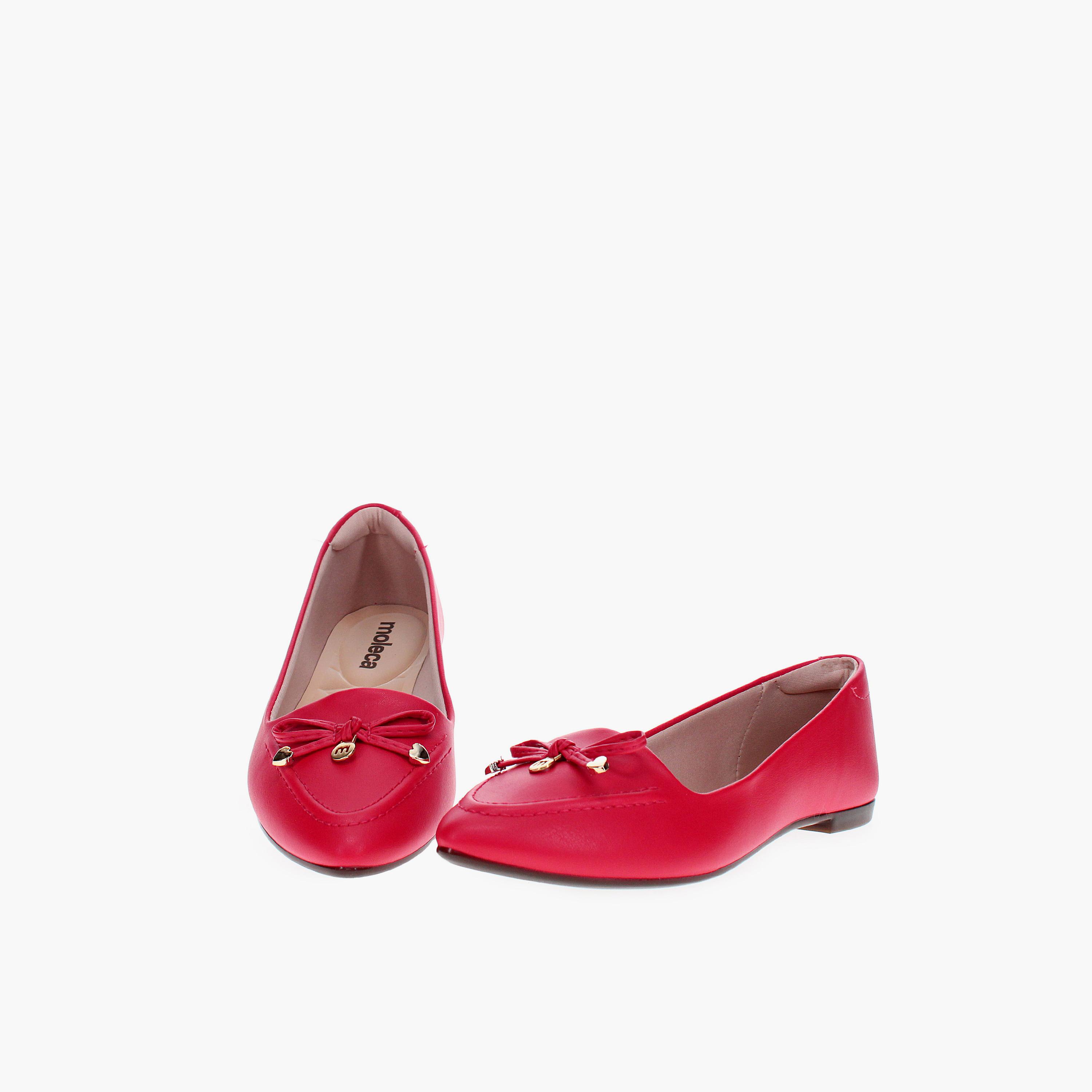 Moleca by Geoomnii Women's Slip-On Flat Pointed Toe Ballerinas | 5635-863-7800-86347       -women-shoes-ballerinas-image-2