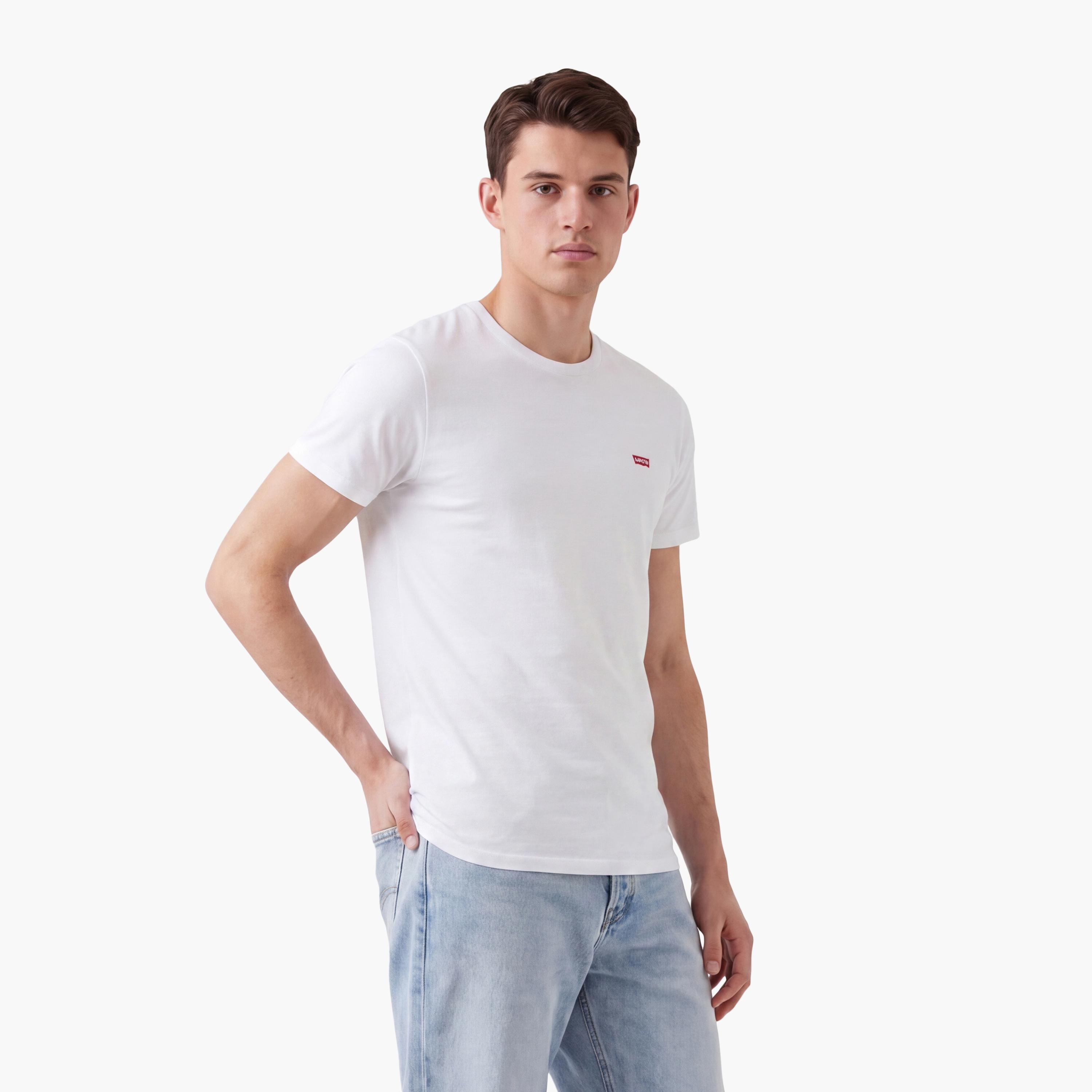 Levi's Logo Crew Neck Short Sleeves T-Shirt-men-clothing-tshirtsandpolos-tshirts-image-3