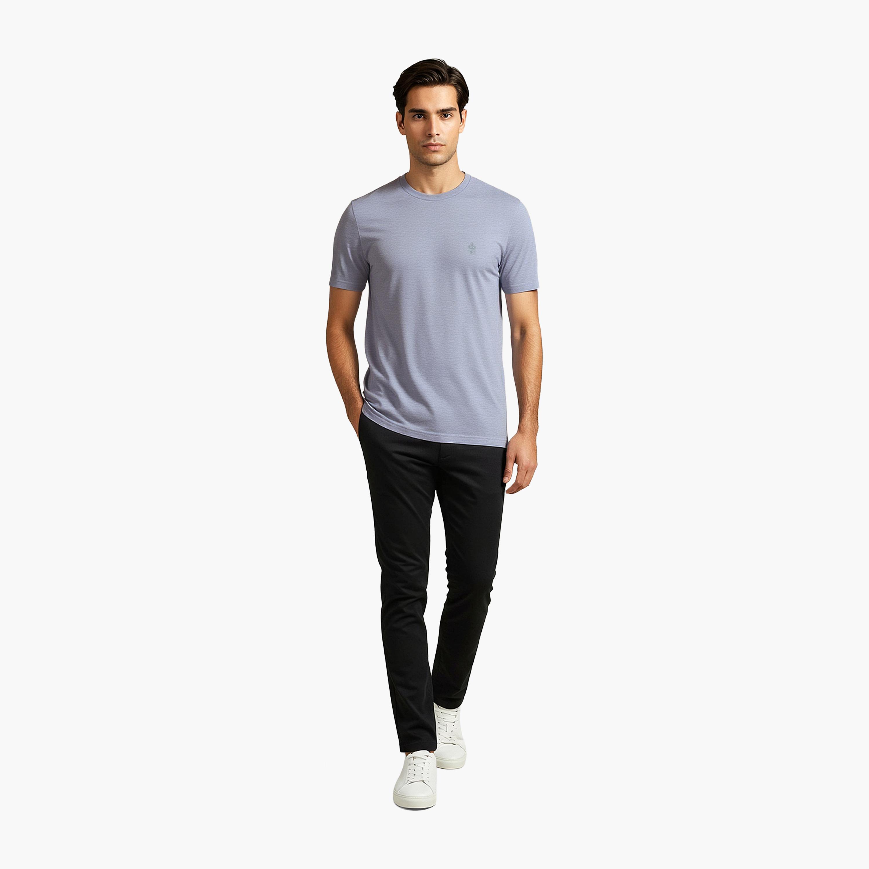 French Connection Pack of 3 Plain Crew Neck Short Sleeves Men's T-Shirt-men-clothing-tshirtsandpolos-tshirts-image-4