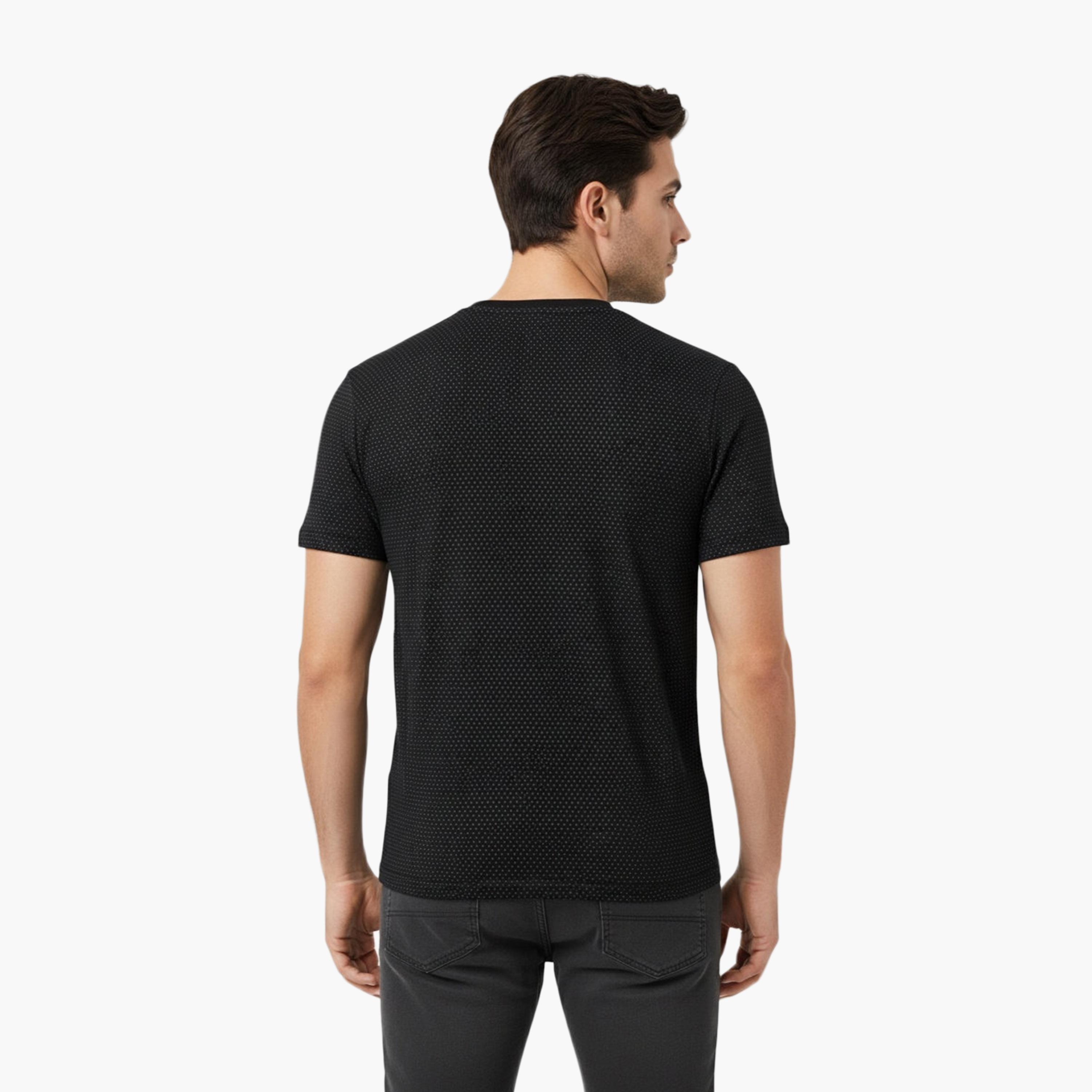 French Connection Plain Crew Neck Short Sleeves Men's T-Shirt-men-clothing-tshirtsandpolos-tshirts-image-5