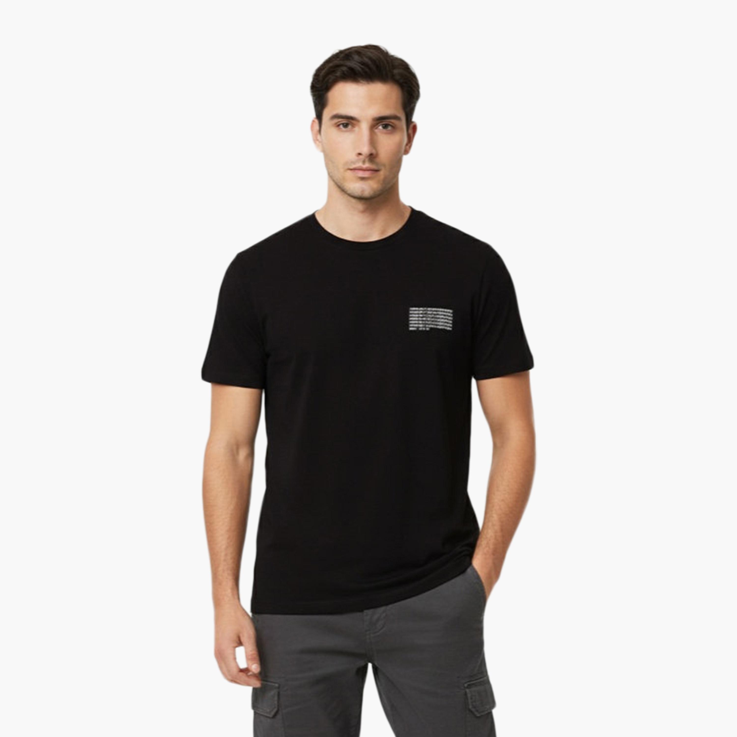 French Connection Plain Crew Neck Short Sleeves Men's T-Shirt-men-clothing-tshirtsandpolos-tshirts-image-1