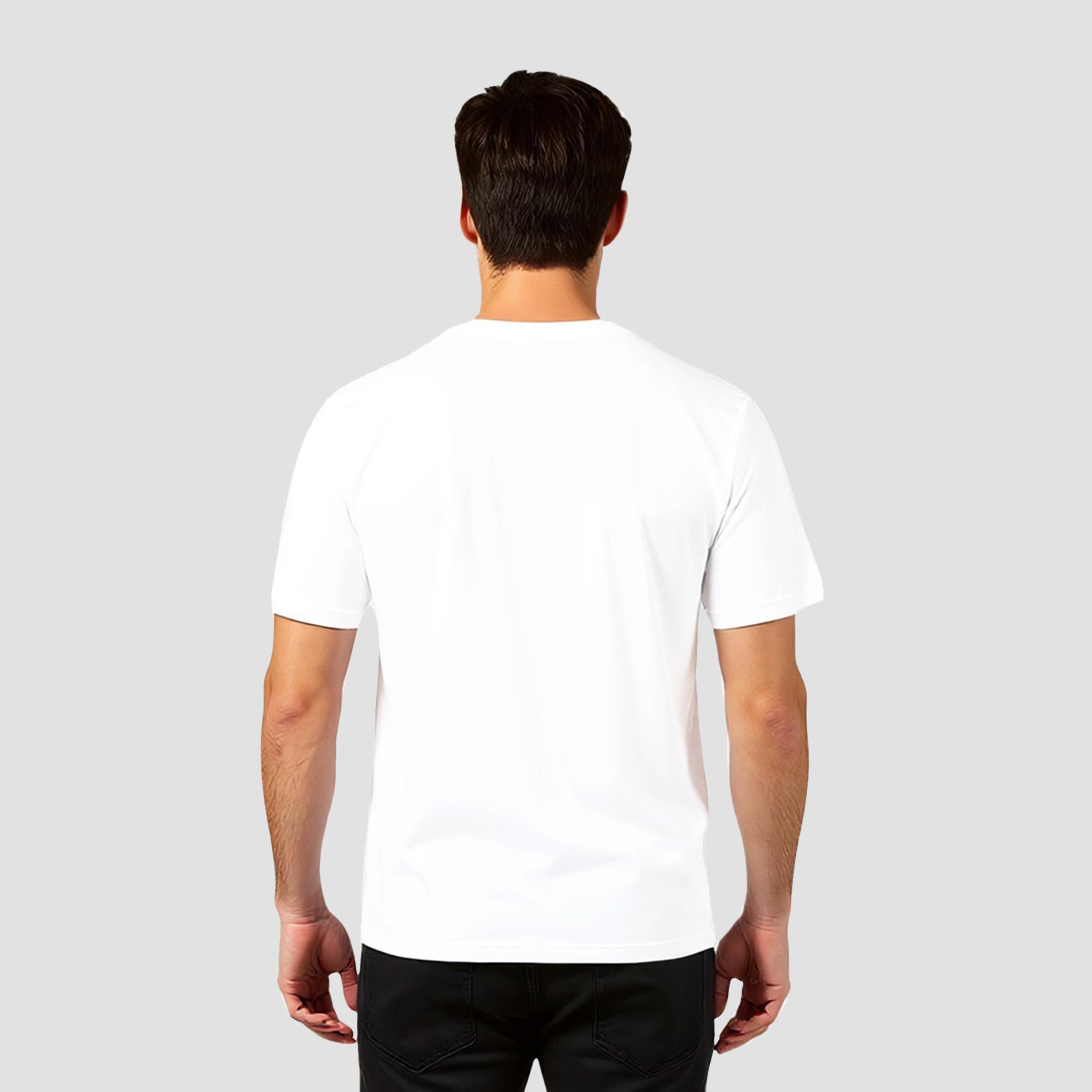 تيشيرت رجالي بأكمام قصيرة ورقبة دائرية وطبعة جرافيكية من فرينش كونيكشن-men-clothing-tshirtsandpolos-tshirts-image-5