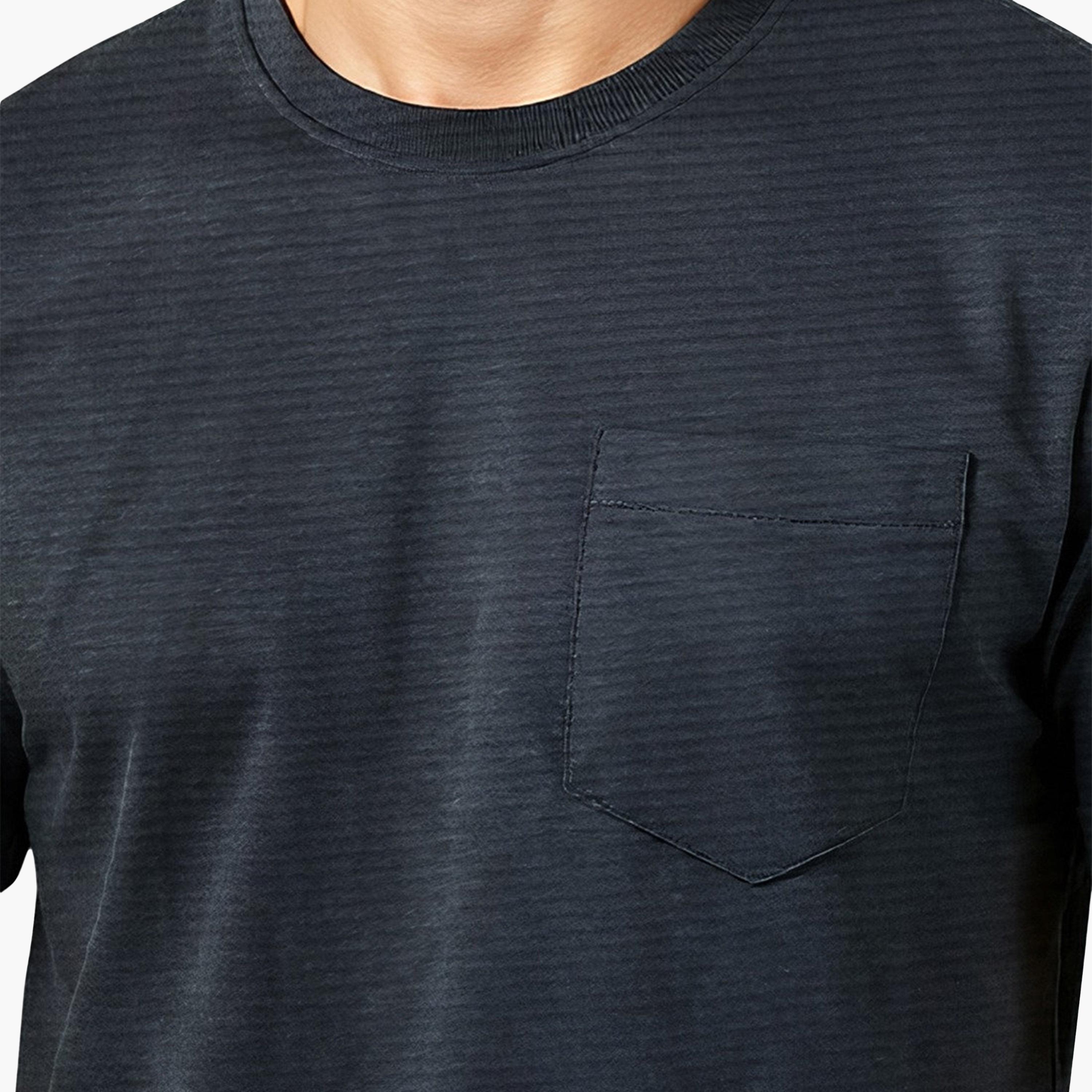 French Connection Striped Crew Neck Short Sleeves Men's T-Shirt-men-clothing-tshirtsandpolos-tshirts-image-4