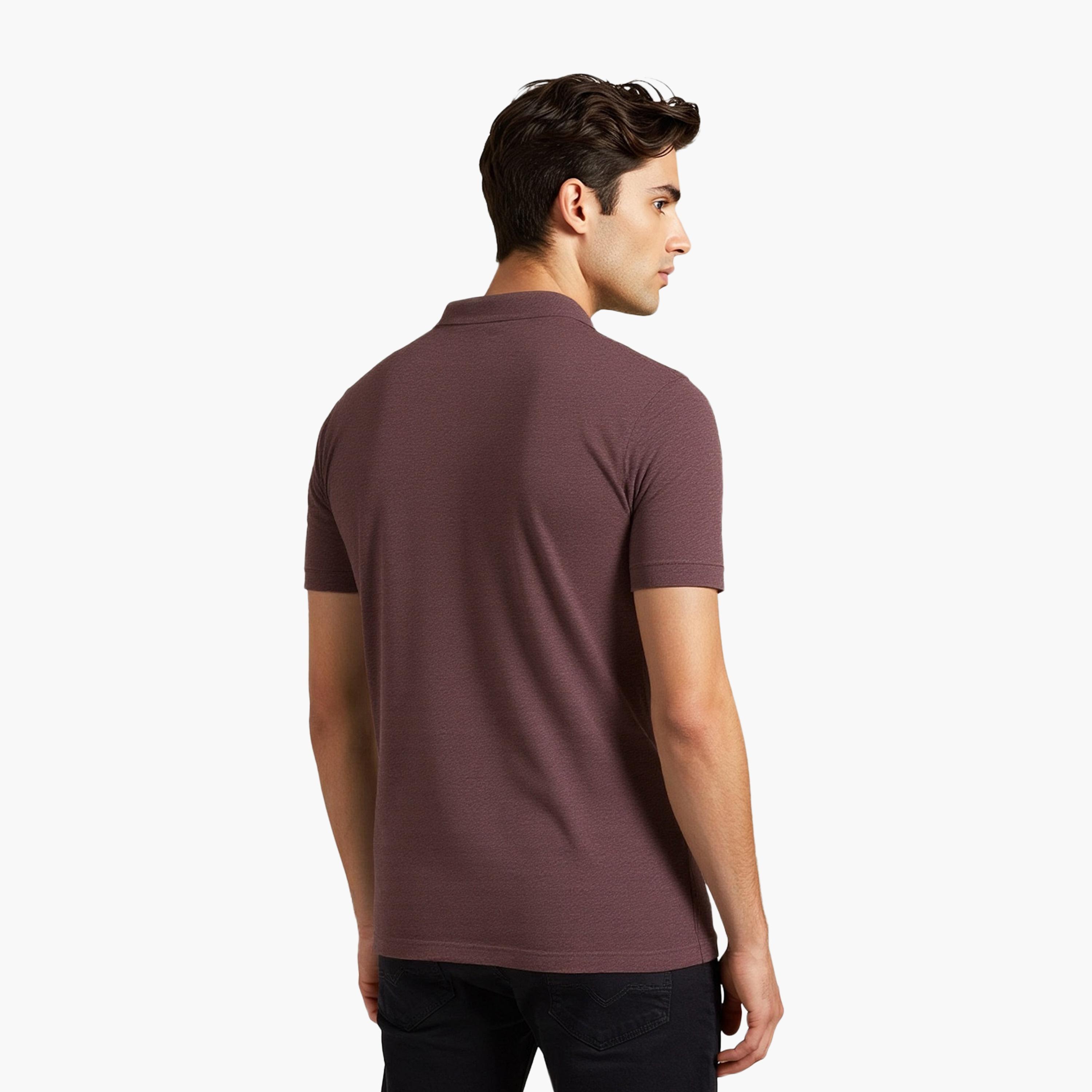French Connection Plain Collared Short Sleeves Men's T-Shirt-men-clothing-tshirtsandpolos-tshirts-image-5
