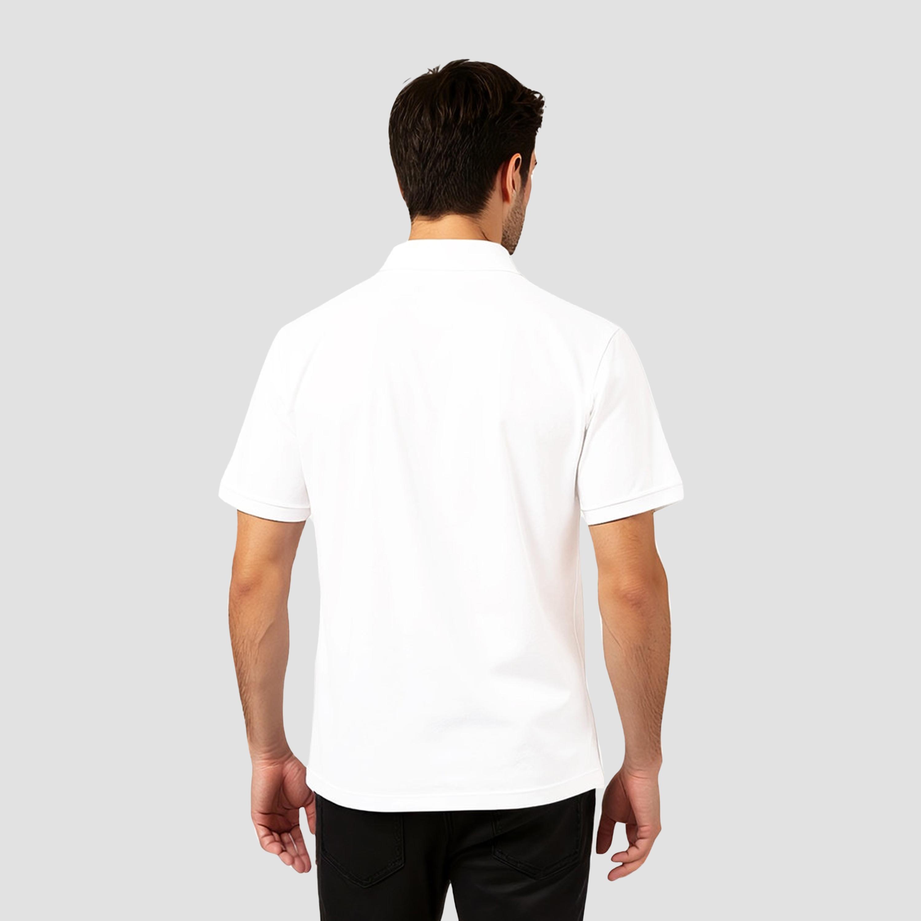 تيشيرت رجالي بأكمام قصيرة وياقة سادة من فرينش كونيكشن-men-clothing-tshirtsandpolos-tshirts-image-5