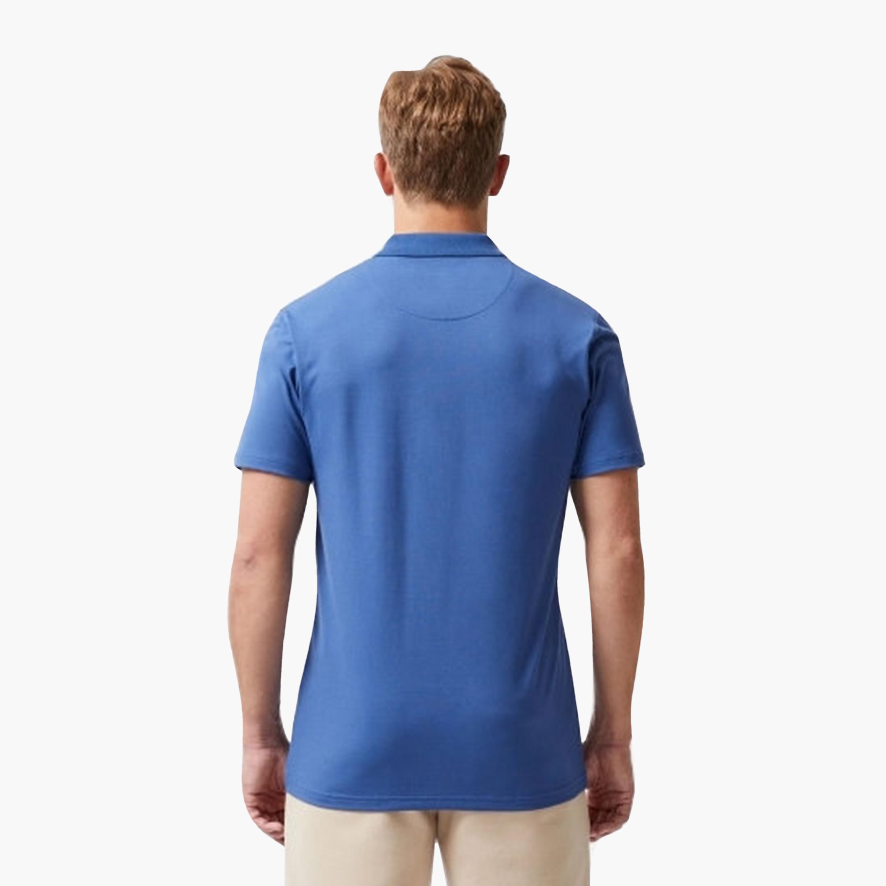 French Connection Plain Collared Short Sleeves Men's T-Shirt-men-clothing-tshirtsandpolos-tshirts-image-4