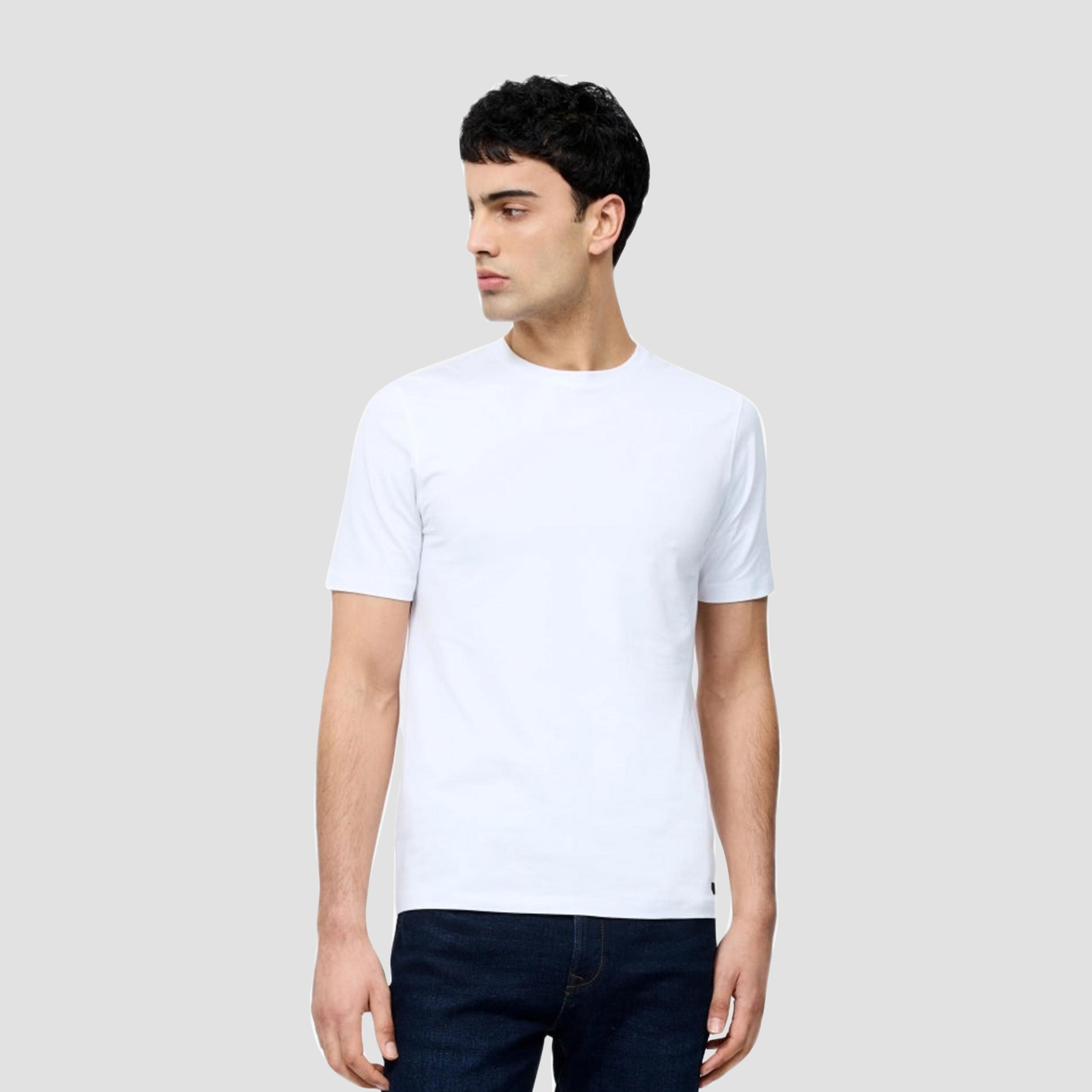 French Connection Plain Crew Neck Short Sleeves Men's T-Shirt-men-clothing-tshirtsandpolos-tshirts-image-1