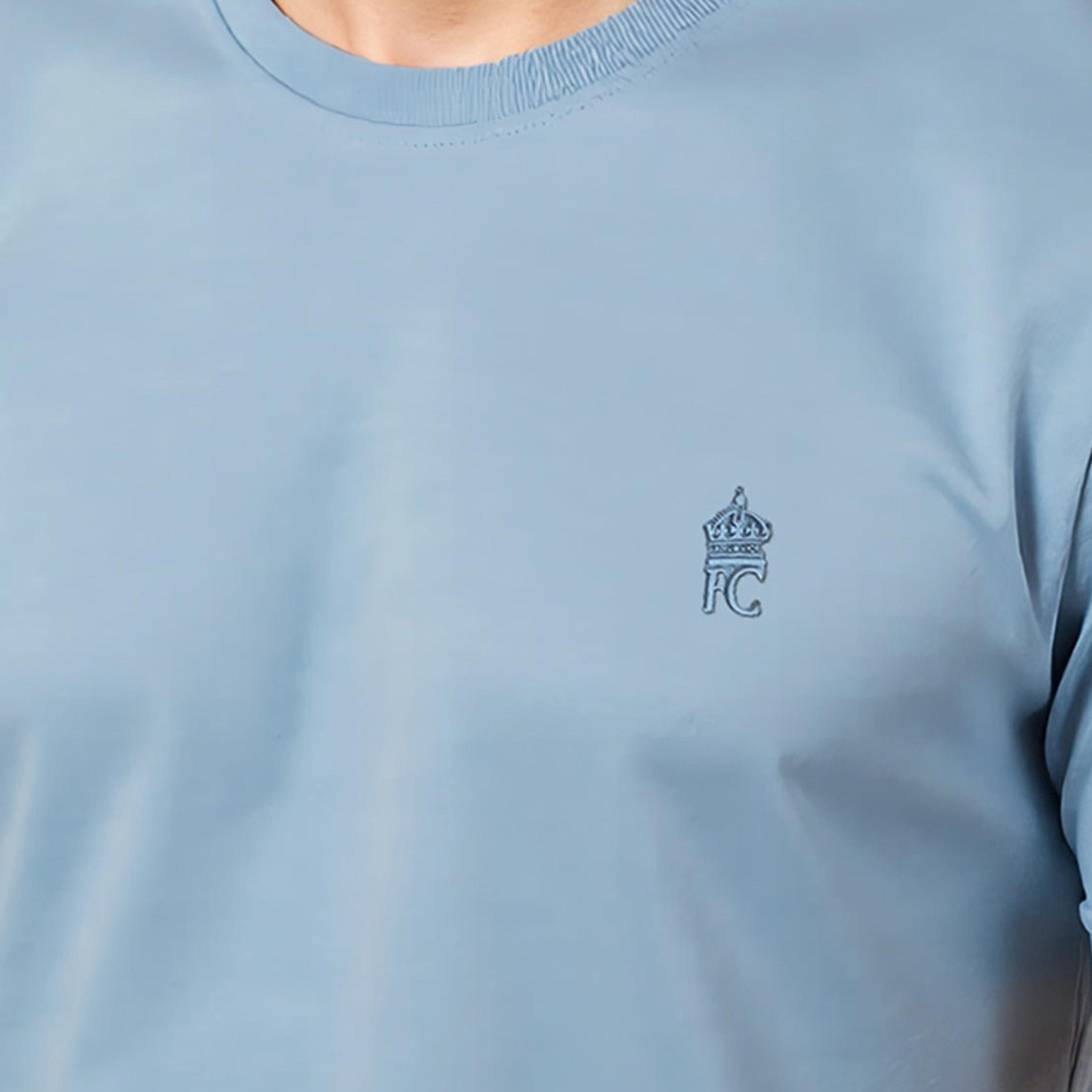 تيشيرت رجالي سادة بأكمام قصيرة ورقبة دائرية من فرينش كونيكشن-men-clothing-tshirtsandpolos-tshirts-image-4