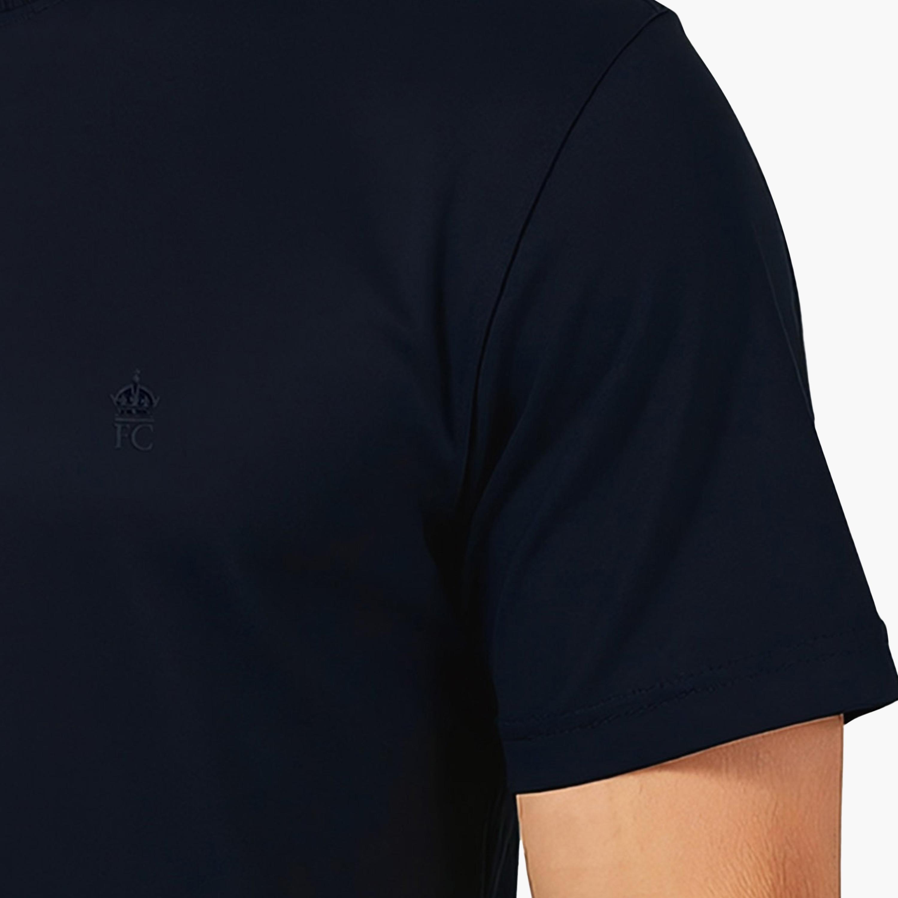 French Connection Plain Crew Neck Short Sleeves Men's T-Shirt-men-clothing-tshirtsandpolos-tshirts-image-4