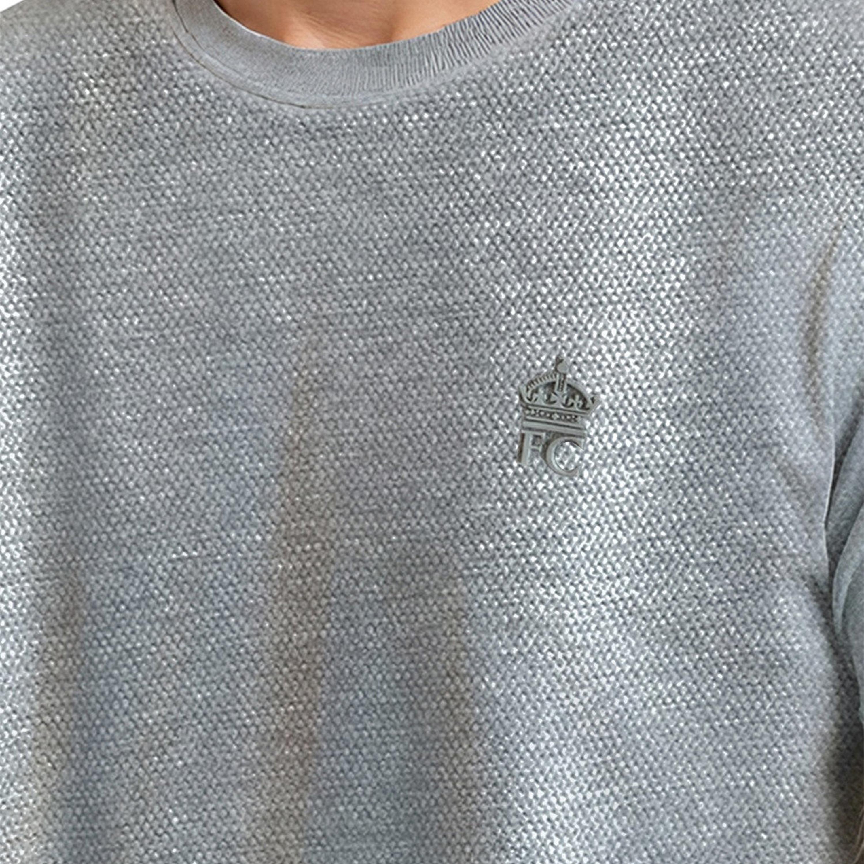French Connection Textured Crew Neck Short Sleeves Men's T-Shirt-men-clothing-tshirtsandpolos-tshirts-image-3