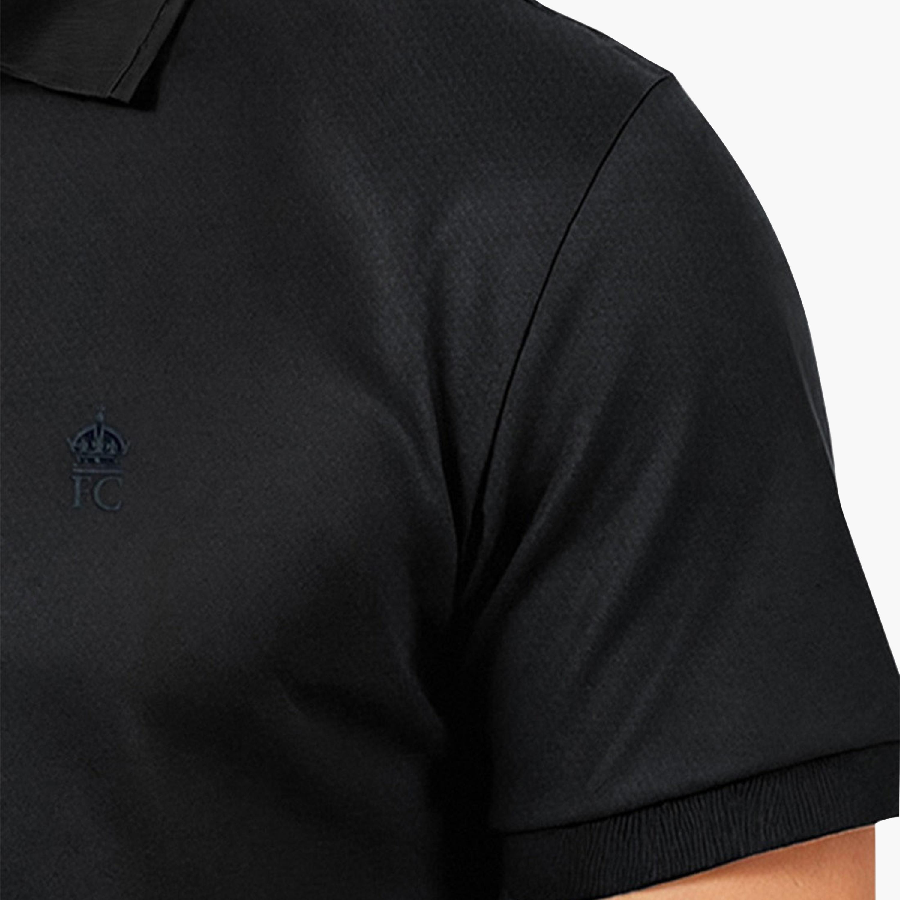 French Connection Plain Collared Short Sleeves Men's T-Shirt-men-clothing-tshirtsandpolos-tshirts-image-4