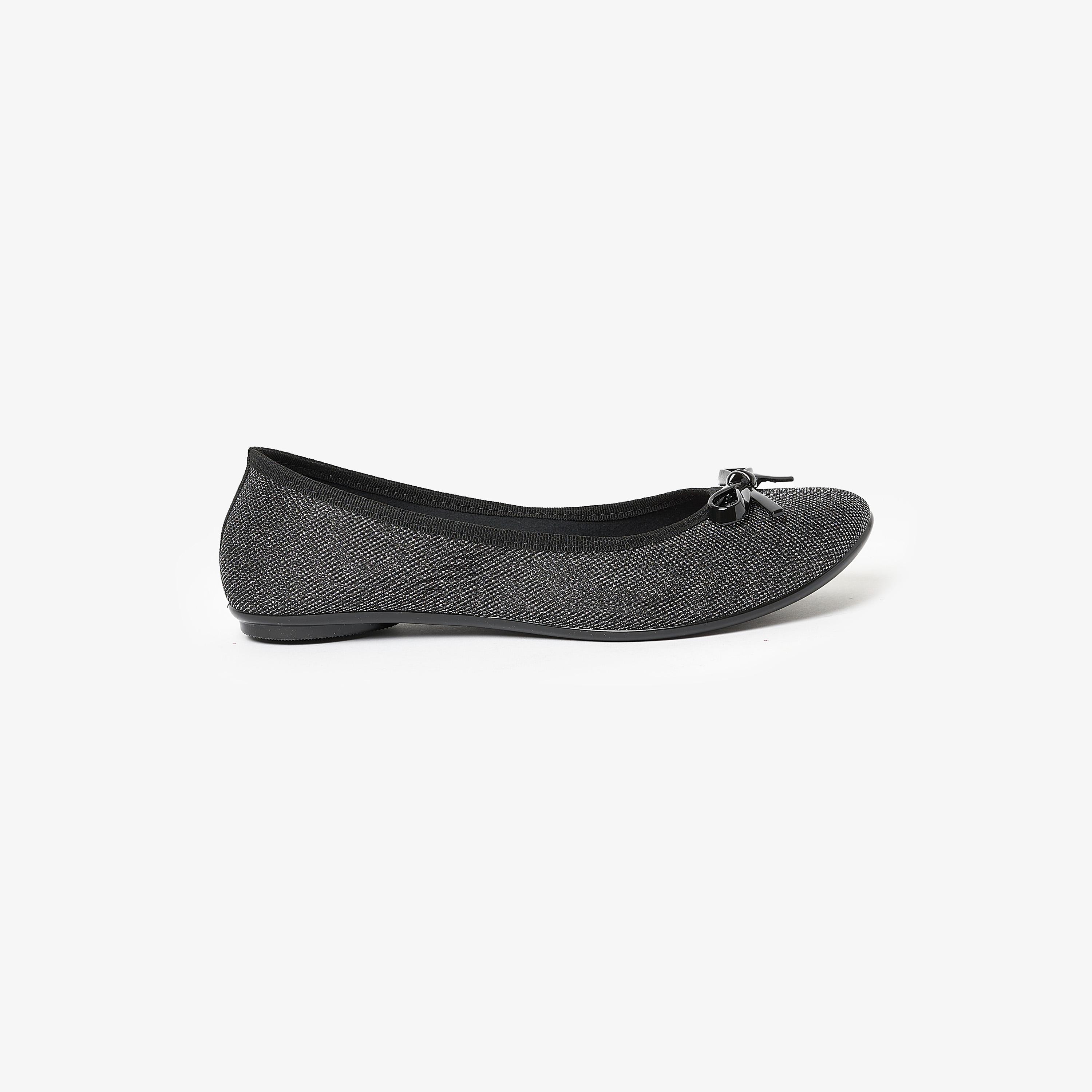 Moleca by Geoomnii Women's Pointed Toe Ballerinas with Bow Details | 5726-115-24341      -women-shoes-ballerinas-image-2
