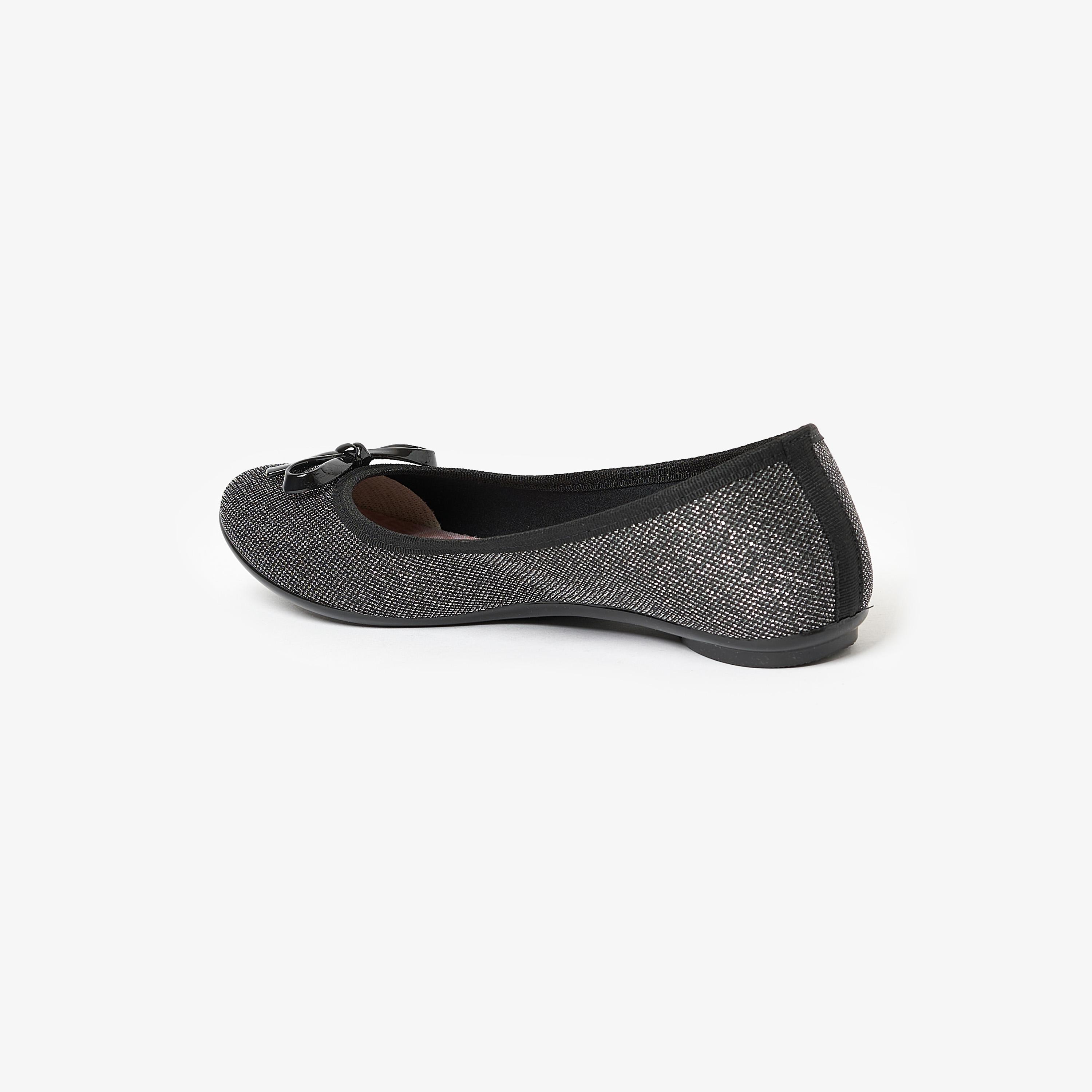 Moleca by Geoomnii Women's Pointed Toe Ballerinas with Bow Details | 5726-115-24341      -women-shoes-ballerinas-image-3