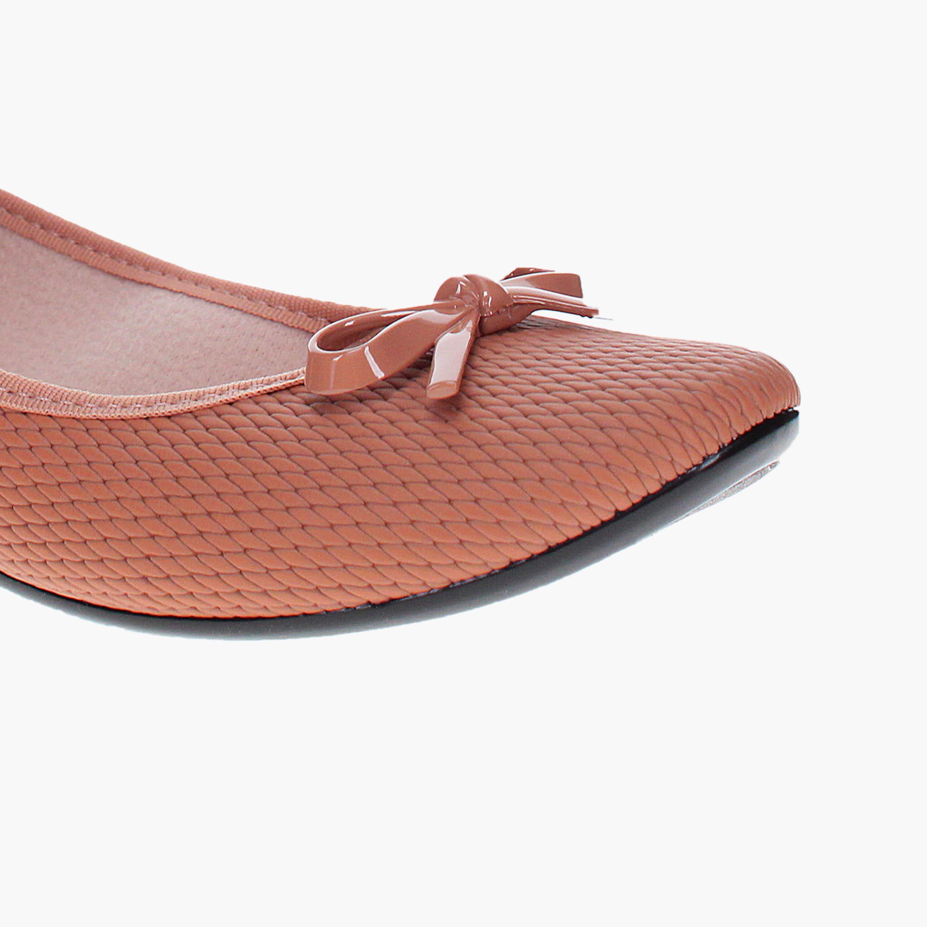 موليكا-  حذاء باليه إز للنساء يمقدمة مستديرة-women-shoes-ballerinas-image-2