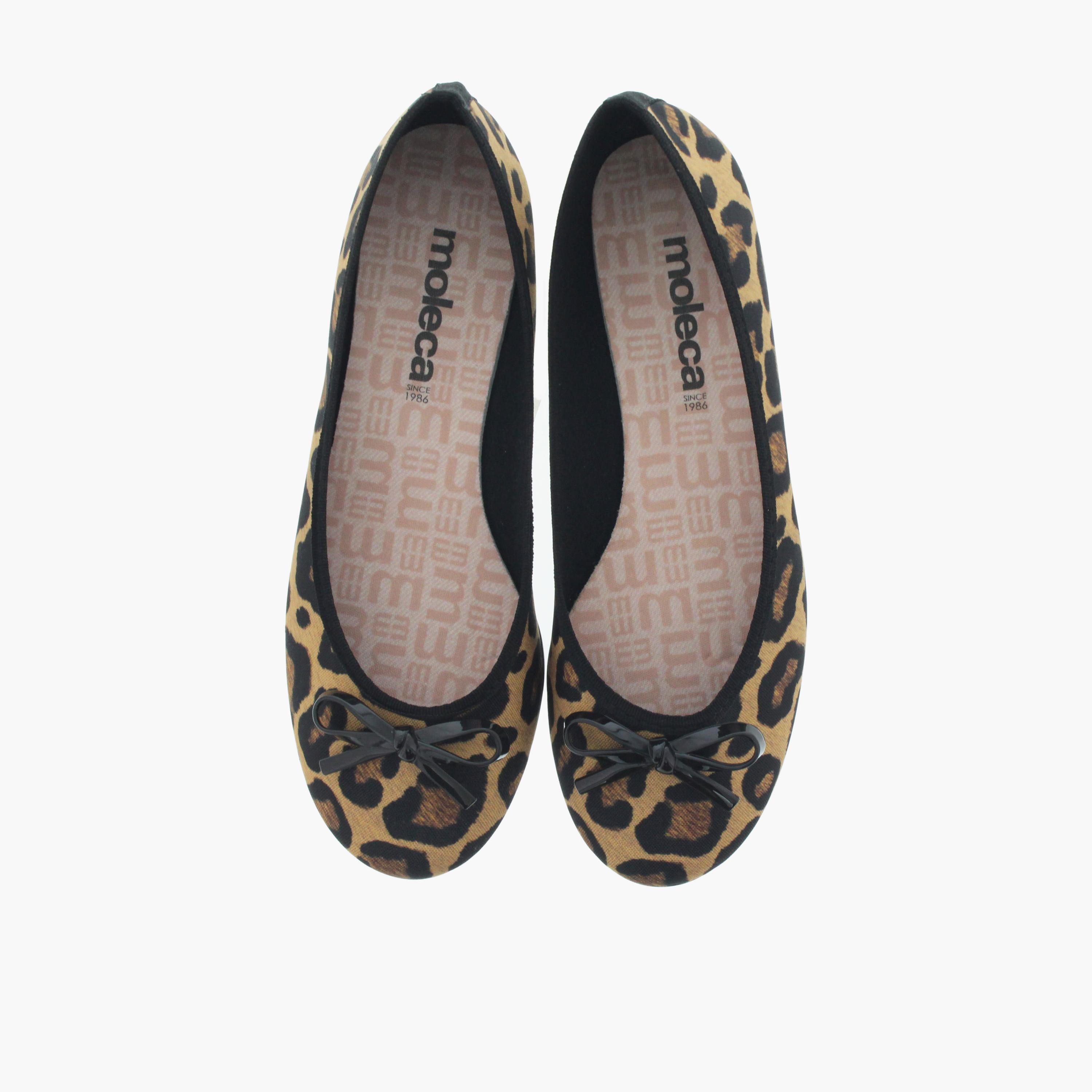 موليكا - حذاء باليرينا نسائي مقدمة مستديرة سهل الارتداء | 5726-115-27783-96942-women-shoes-ballerinas-image-5