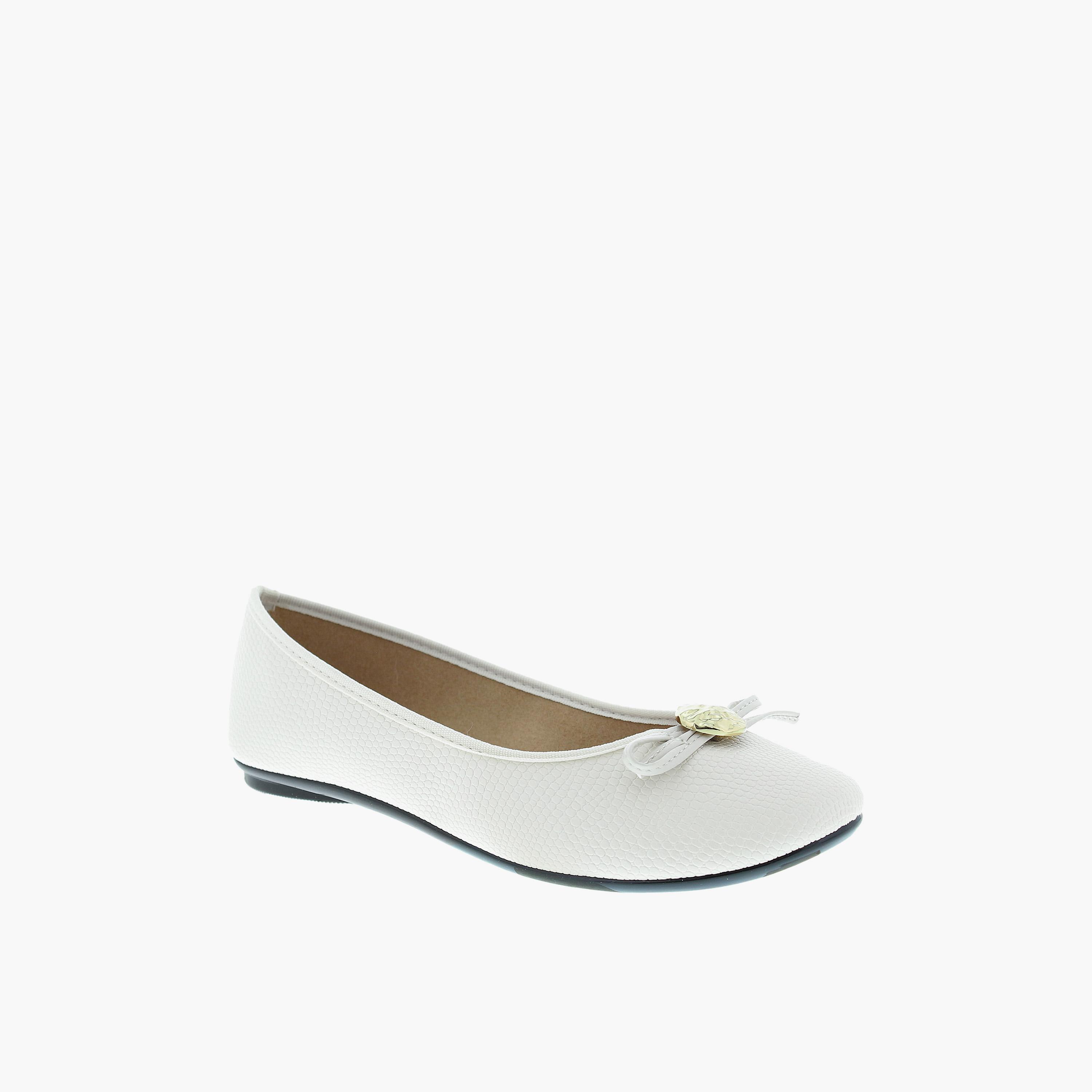 موليكا - حذاء باليرينا نسائي بمقدمة مستديرة سهل الارتداء | 5726-135-28523-35312-women-shoes-ballerinas-image-1