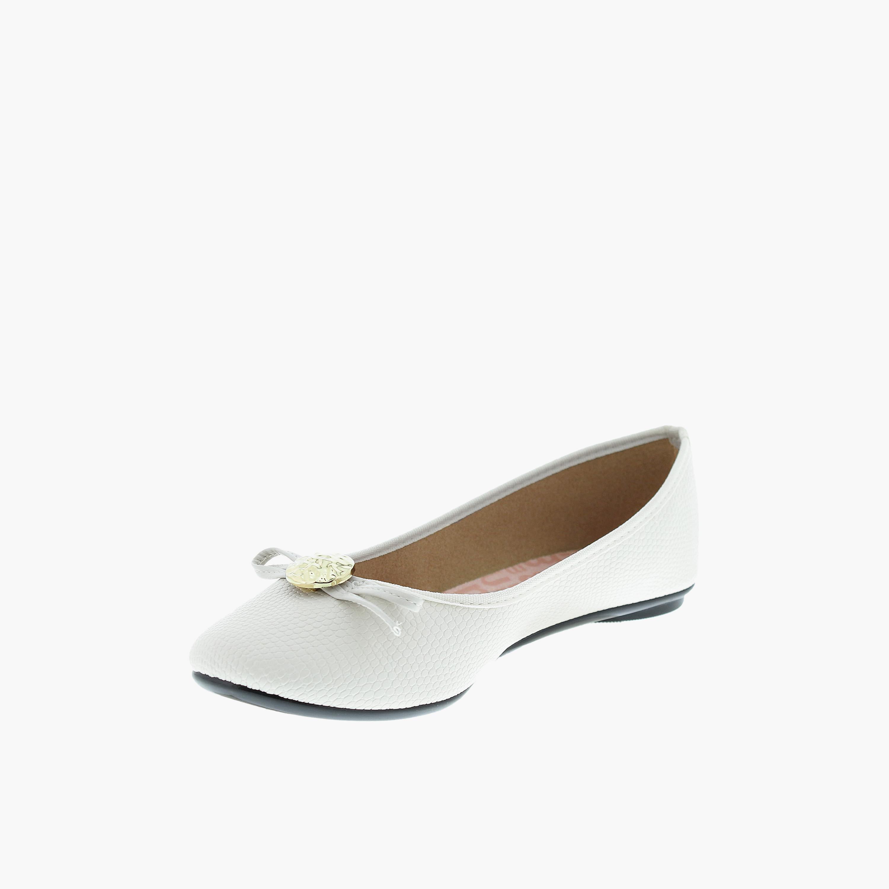 موليكا - حذاء باليرينا نسائي بمقدمة مستديرة سهل الارتداء | 5726-135-28523-35312-women-shoes-ballerinas-image-3