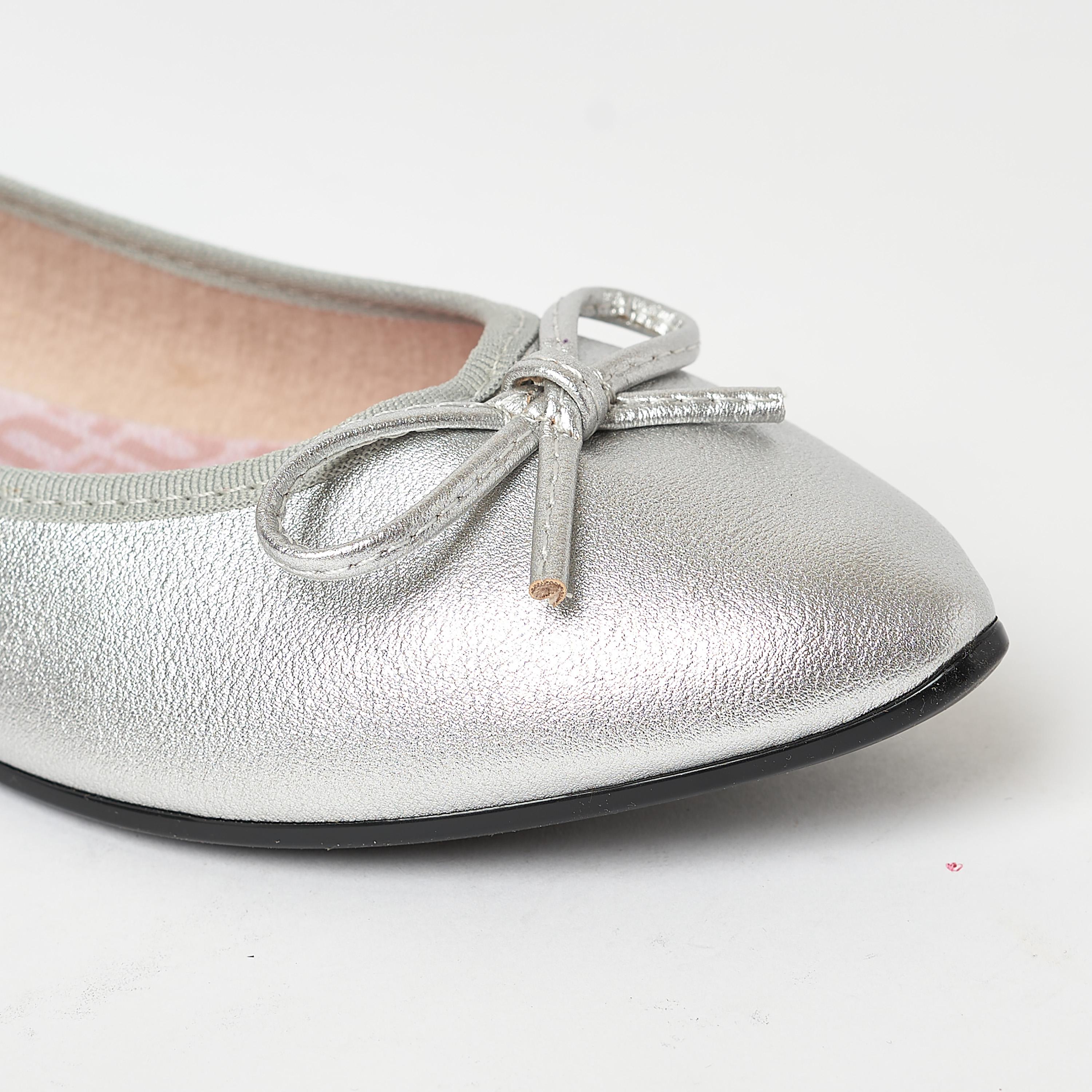 حذاء باليرينا من موليكا للنساء بمقدمة مدببة مع مزينة من فيونكة | 5727-115-25276-women-shoes-ballerinas-image-5
