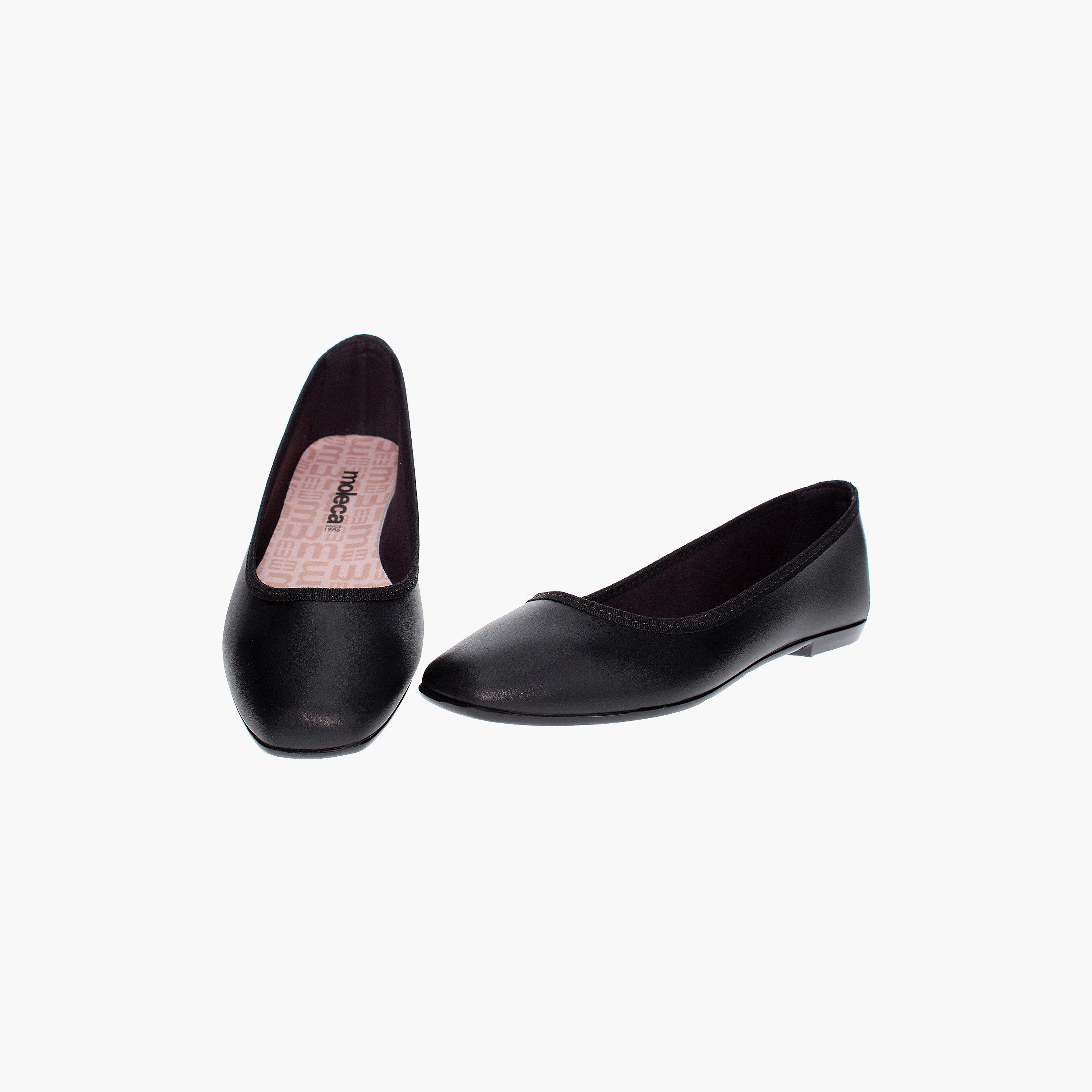 حذاء باليرينا نسائي ذو مقدمة دائرية من موليكا | 5729-100-7800-women-shoes-ballerinas-image-4