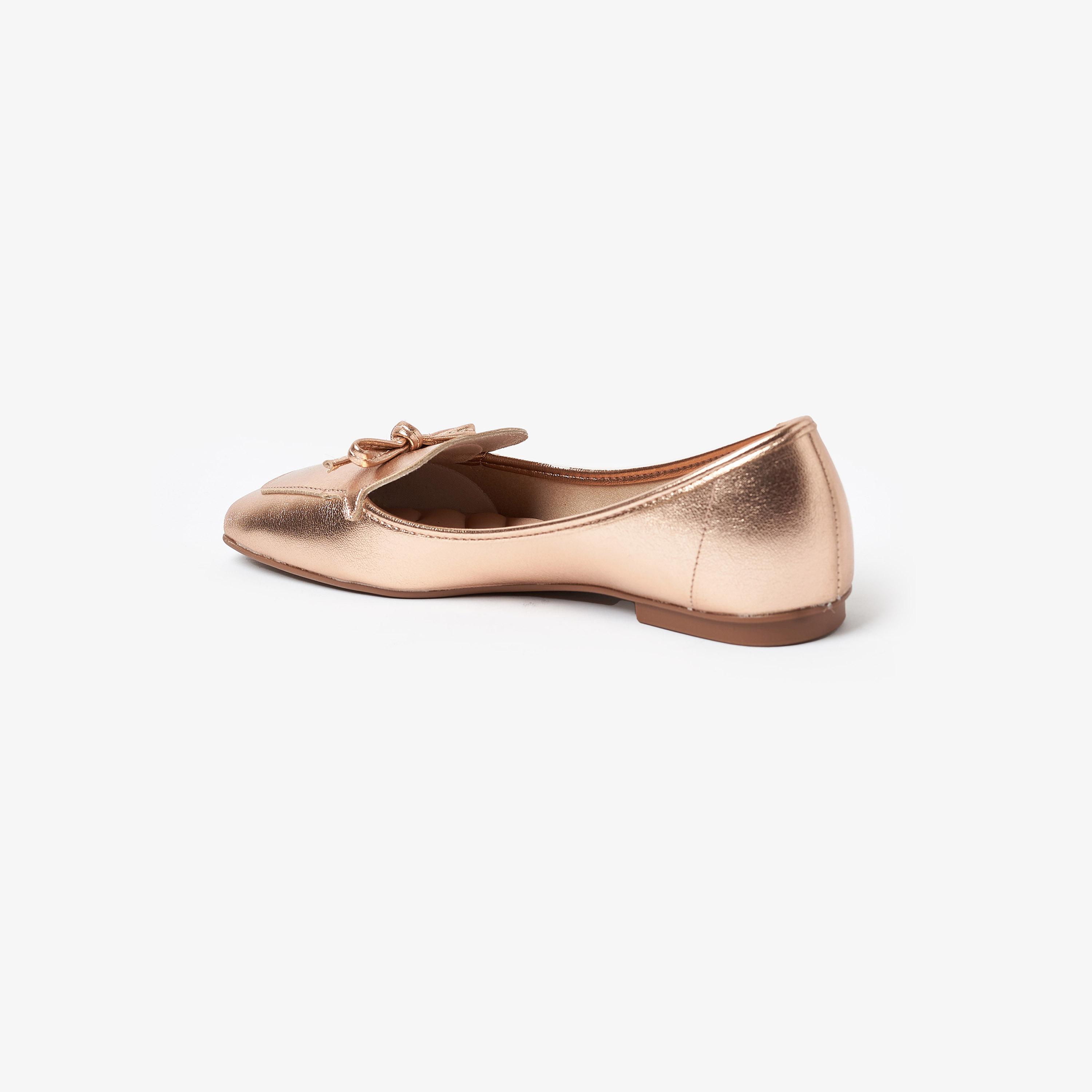 حذاء لوفر من موليكا للنساء بمقدمة مربعة مع مزينة من فيونكة | 5737-203-14710-women-shoes-loafersandmoccasins-image-3