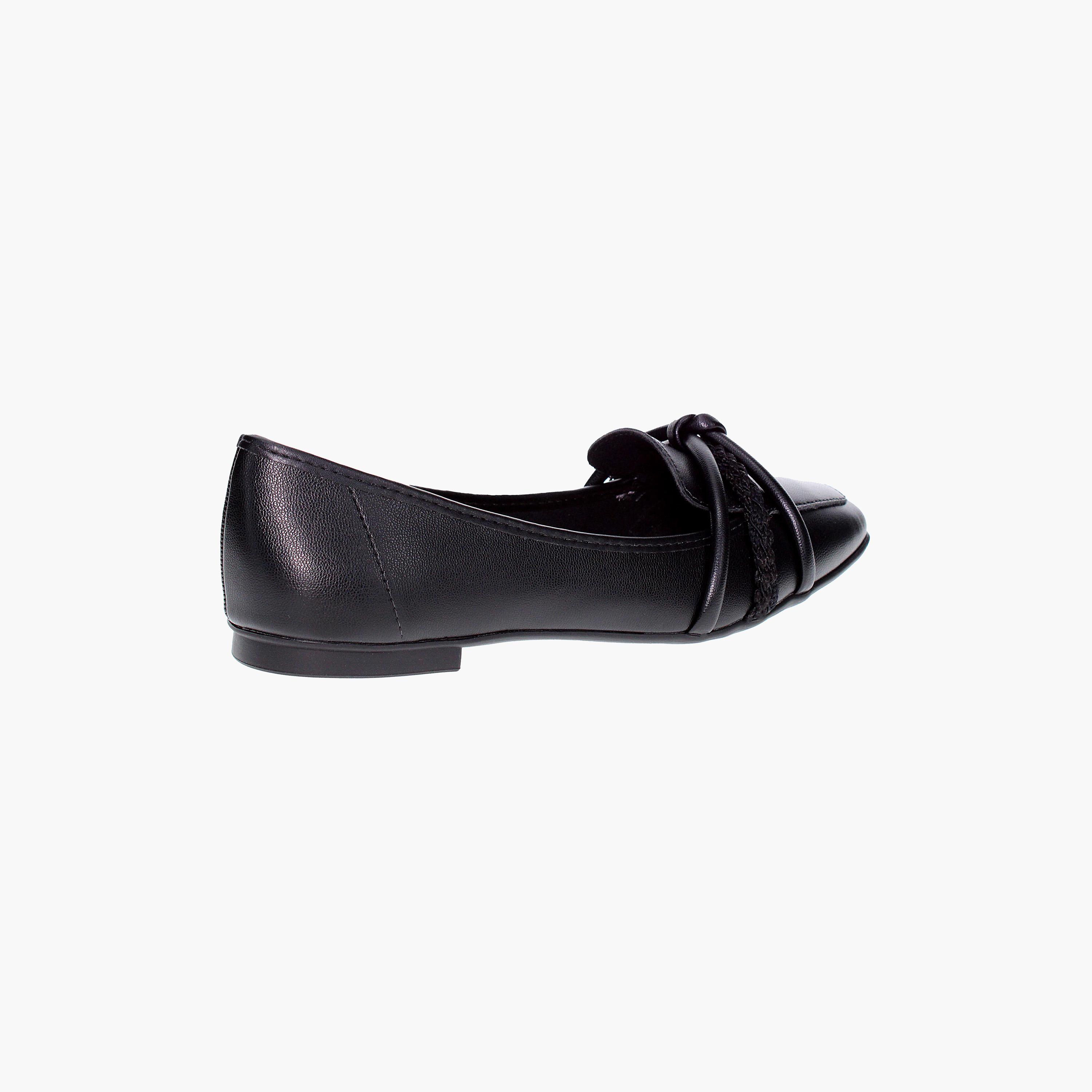 حذاء لوفرز نسائي من موليكا بمقدمة مربعة مع تصميم عقدة علوية | 5737-212-16272-women-shoes-loafersandmoccasins-image-2